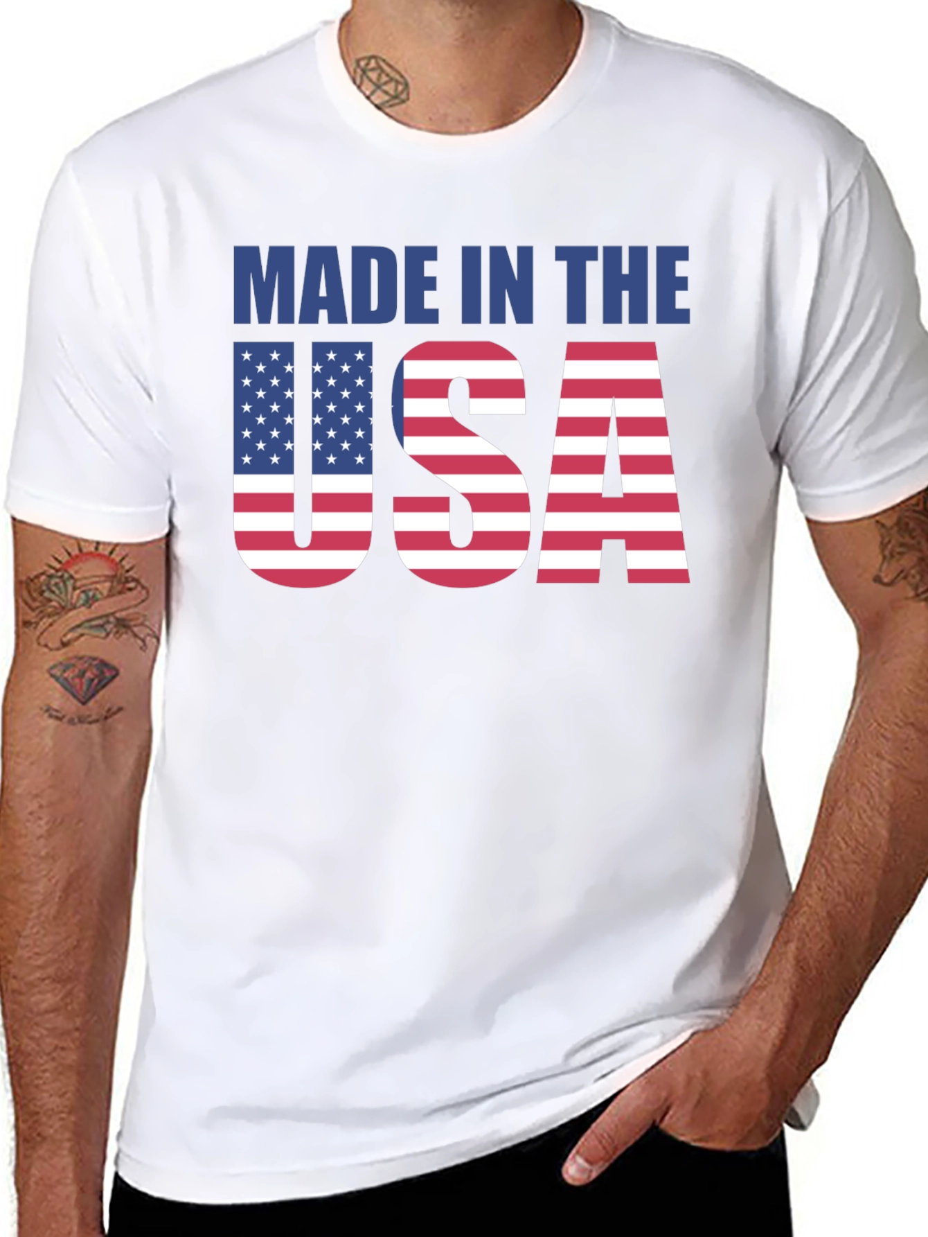 Made in the USA T-Shirt - Patriotic Pride!