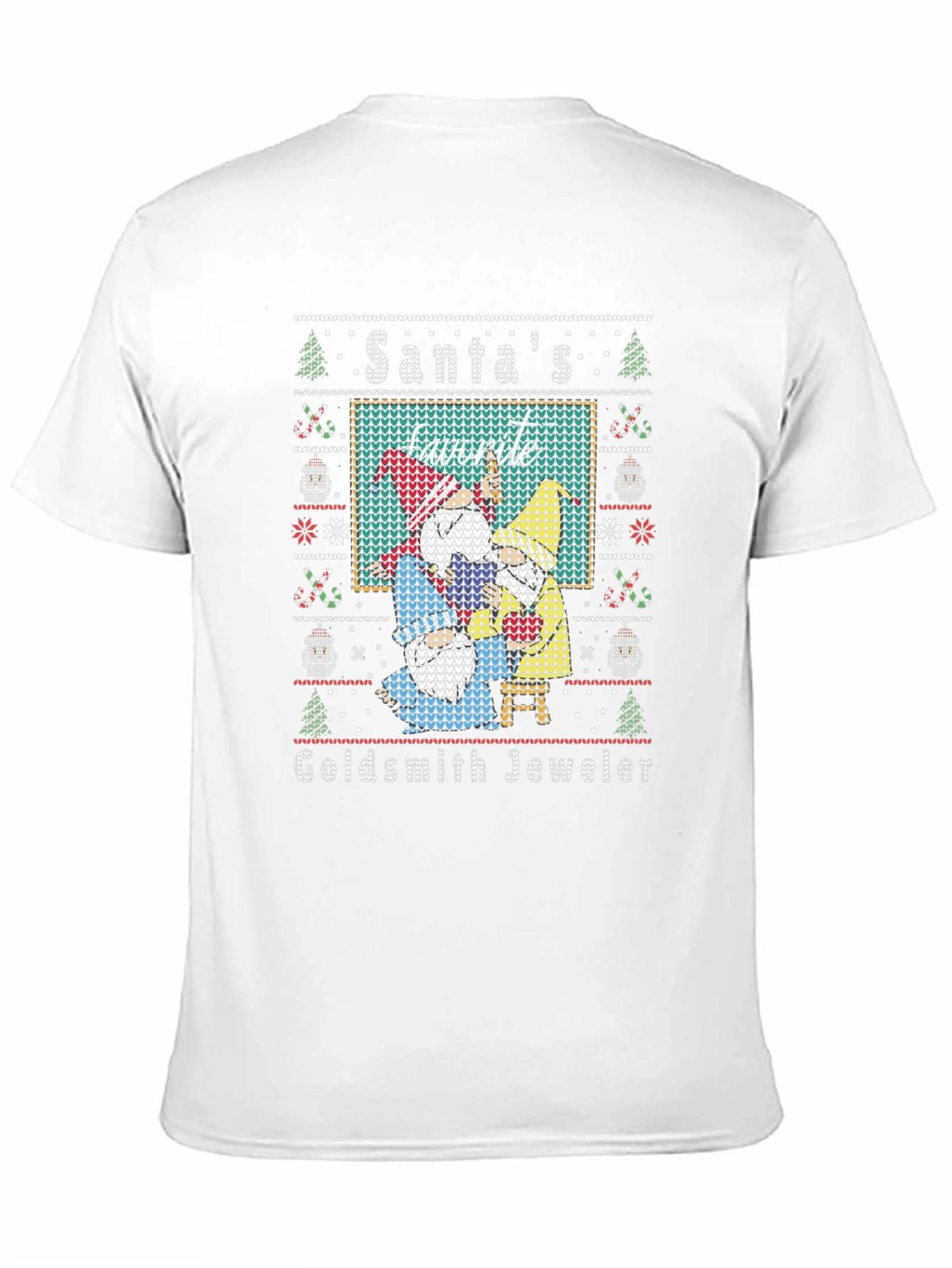 Santas Favorite Goldsmith Jeweler Holiday T-Shirt