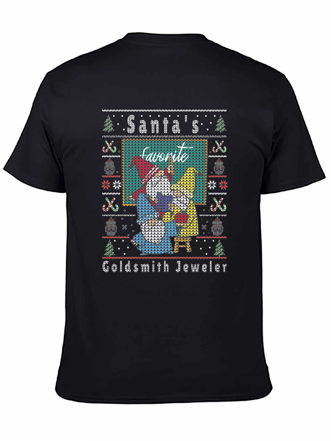 Santas Favorite Goldsmith Jeweler Holiday T-Shirt