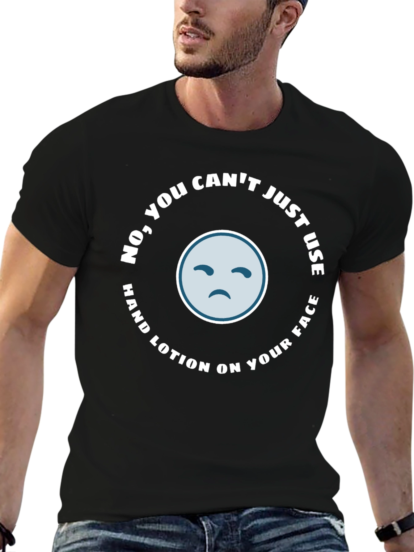 Hand Lotion T-Shirt - Funny Novelty Tee