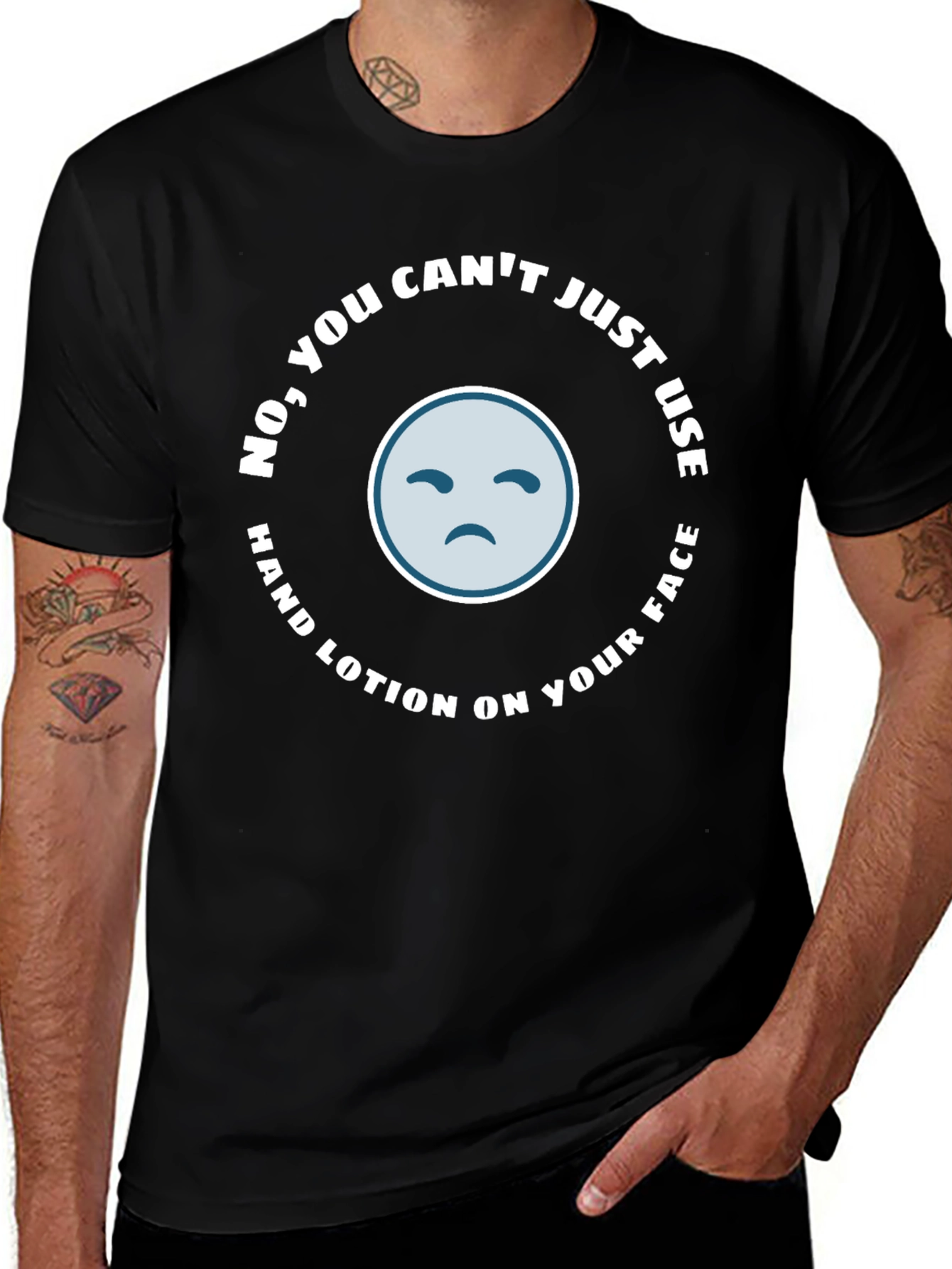 Hand Lotion T-Shirt - Funny Novelty Tee