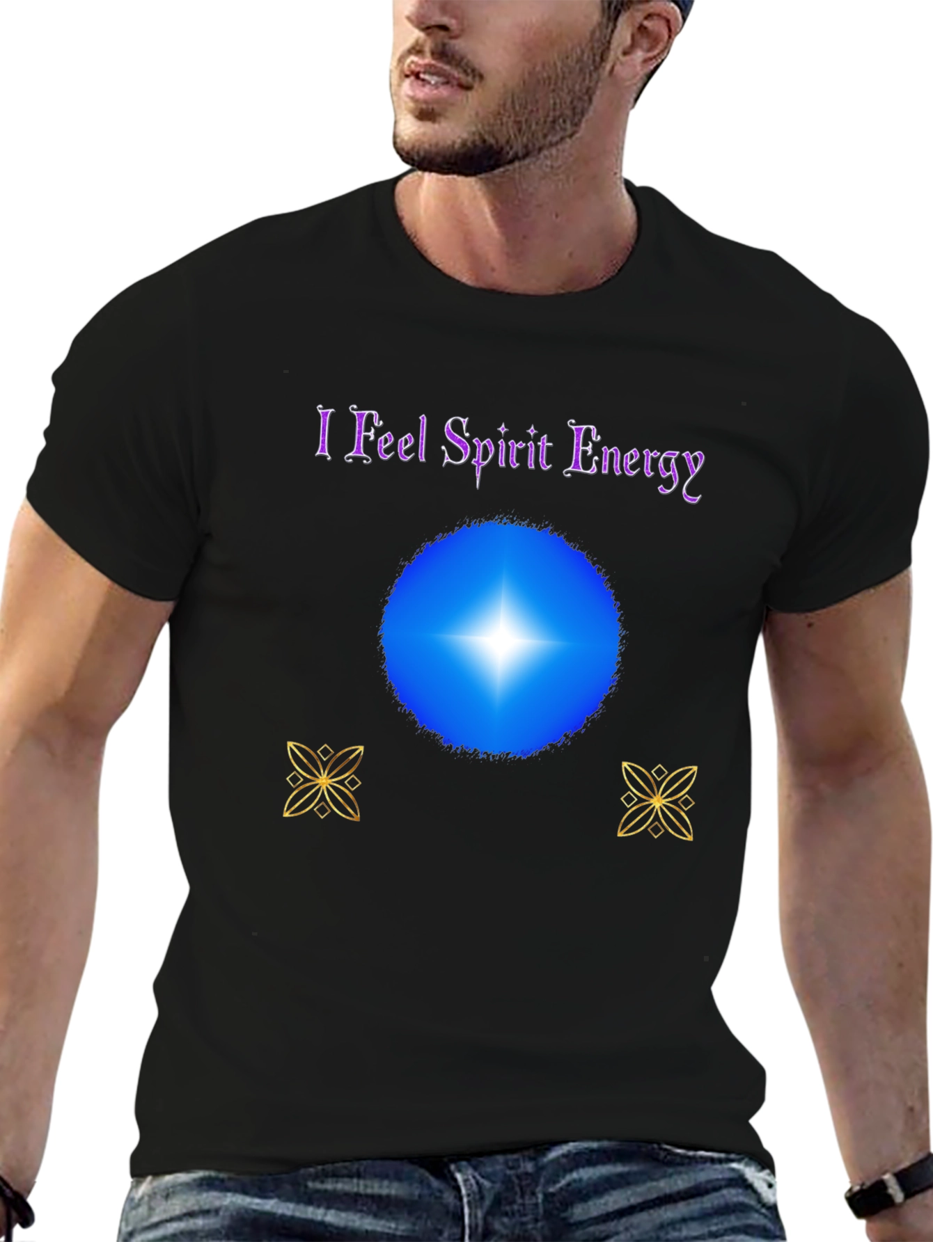 I Feel Spirit Energy Graphic T-Shirt