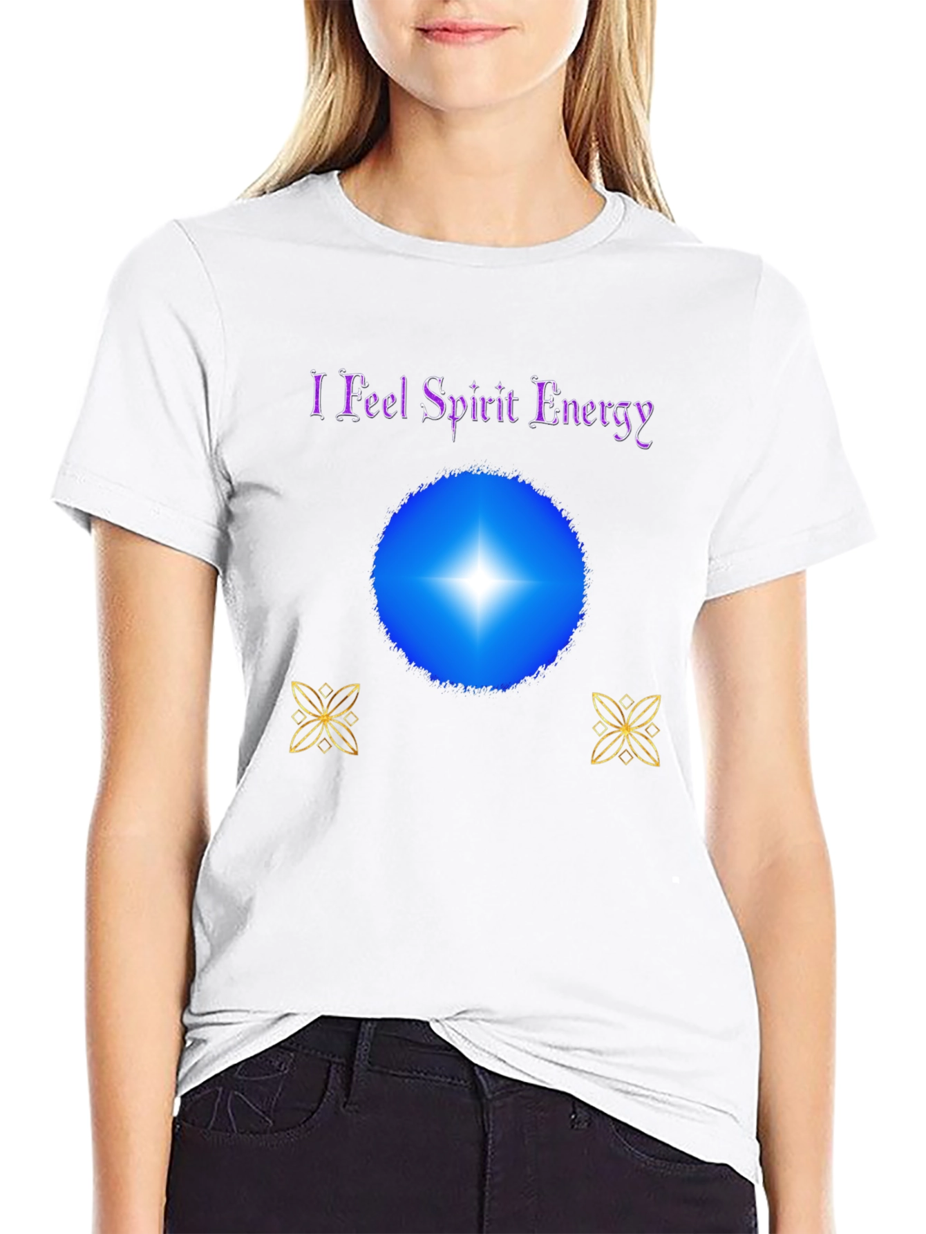 I Feel Spirit Energy Graphic T-Shirt