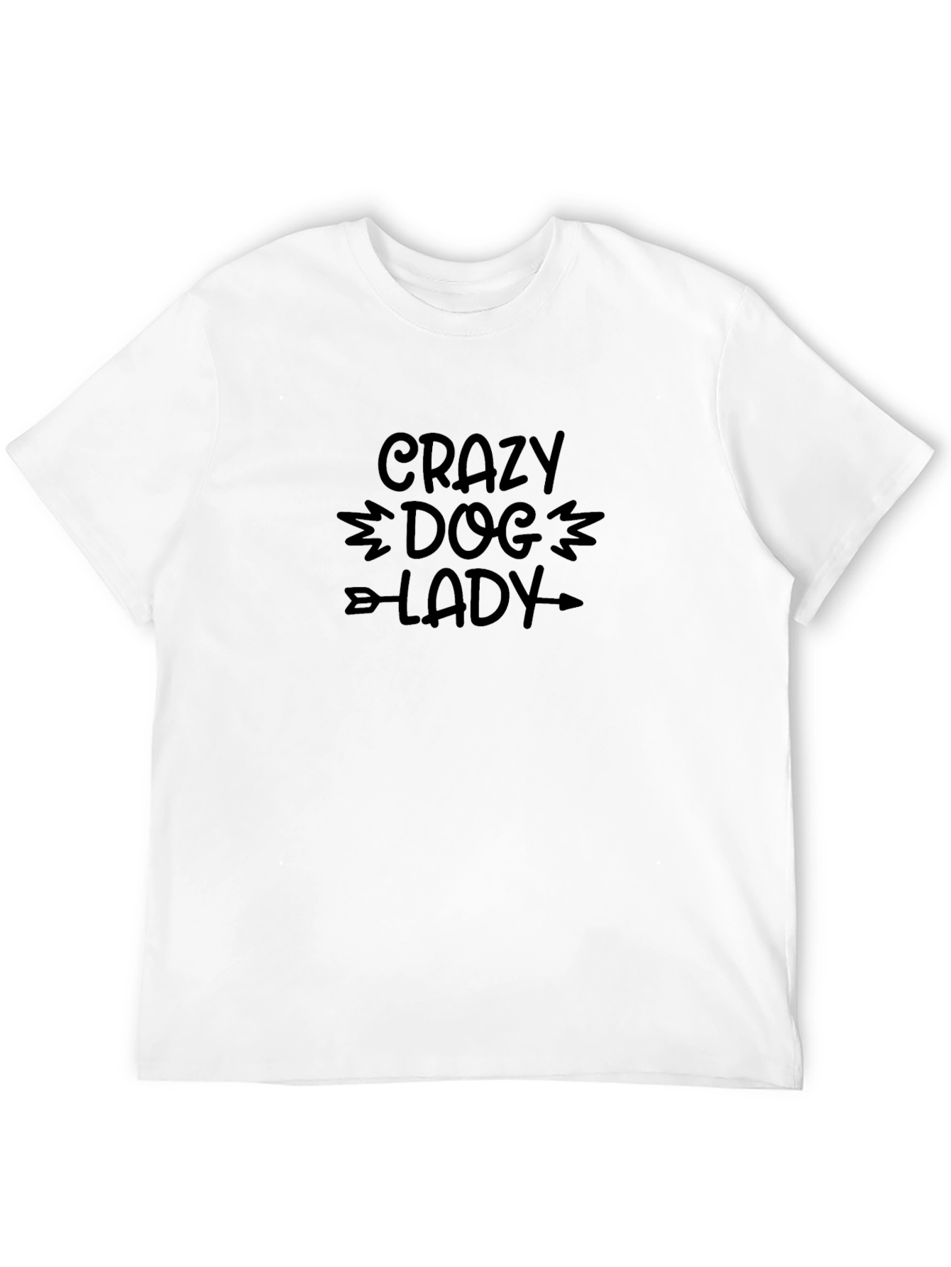 Crazy Dog Lady T-Shirt - Soft Cotton Tee