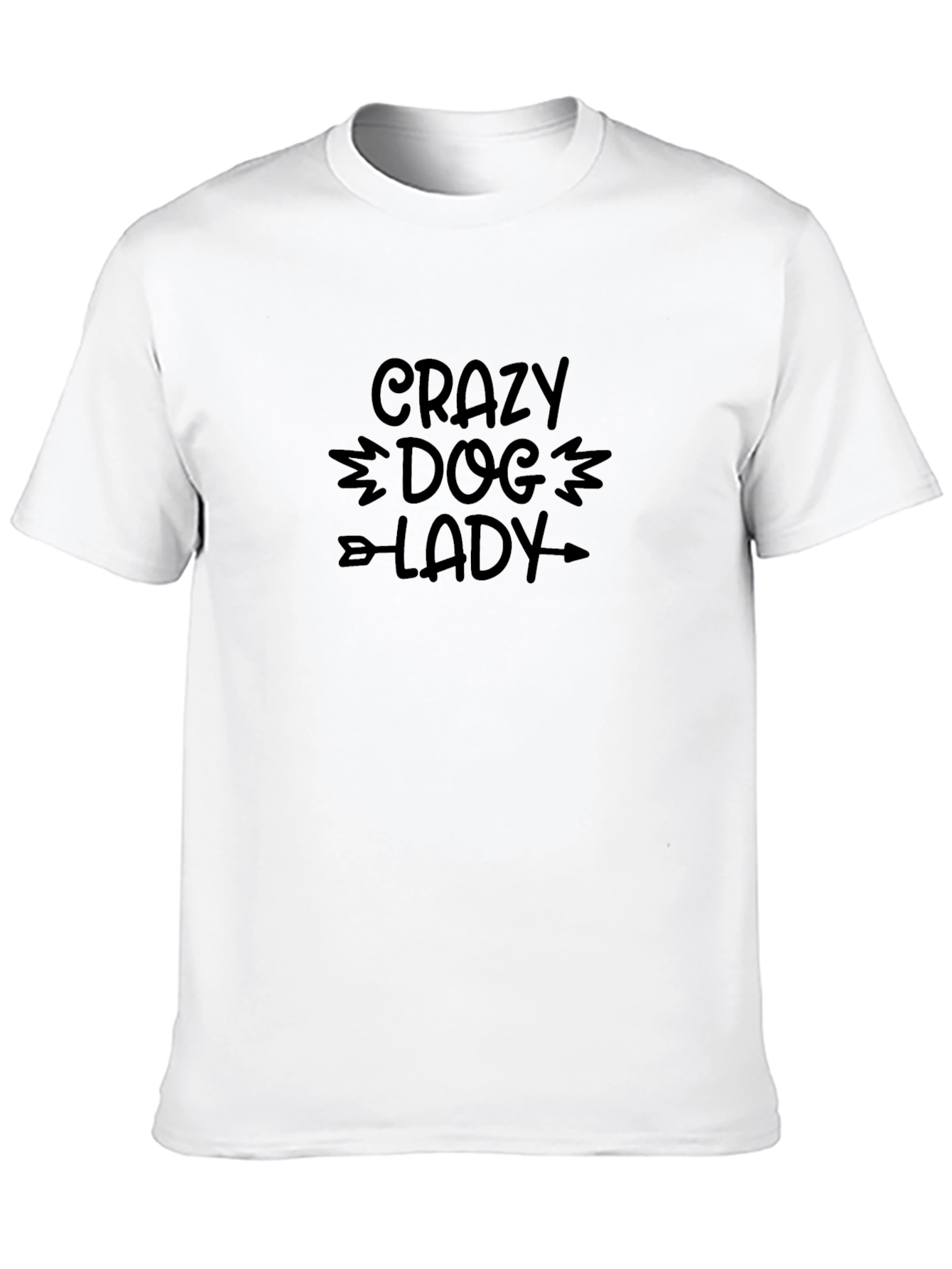 Crazy Dog Lady T-Shirt - Soft Cotton Tee