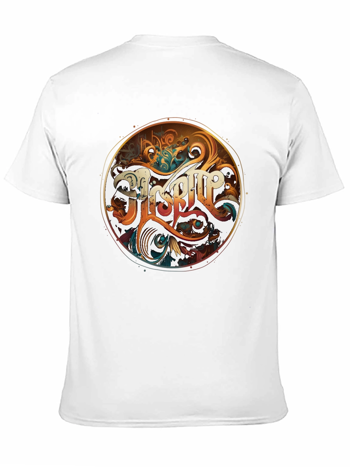 Groovy Graphic Tee - Retro Circle Design