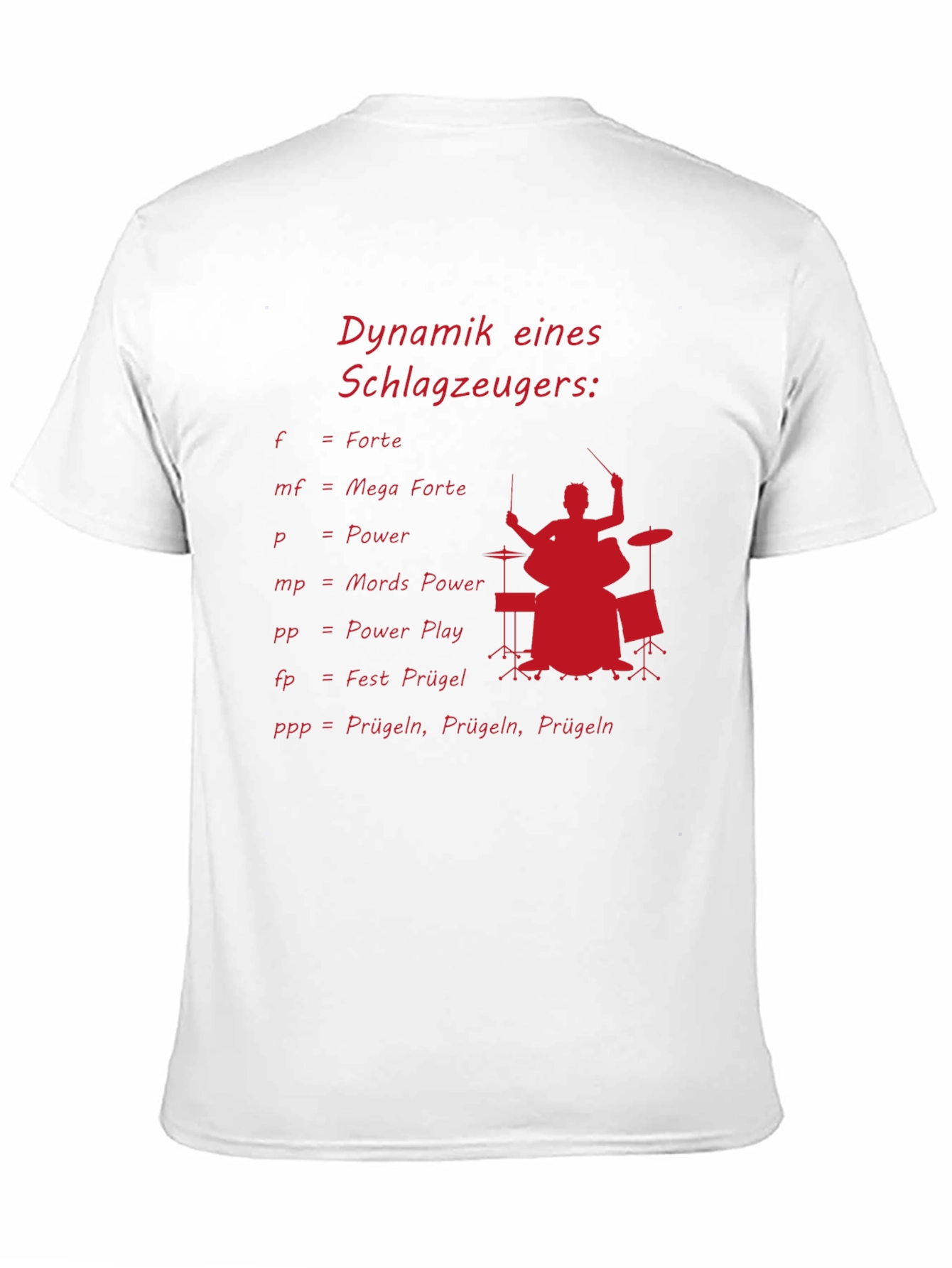 Dynamik eines Schlagzeugers Graphic T-Shirt