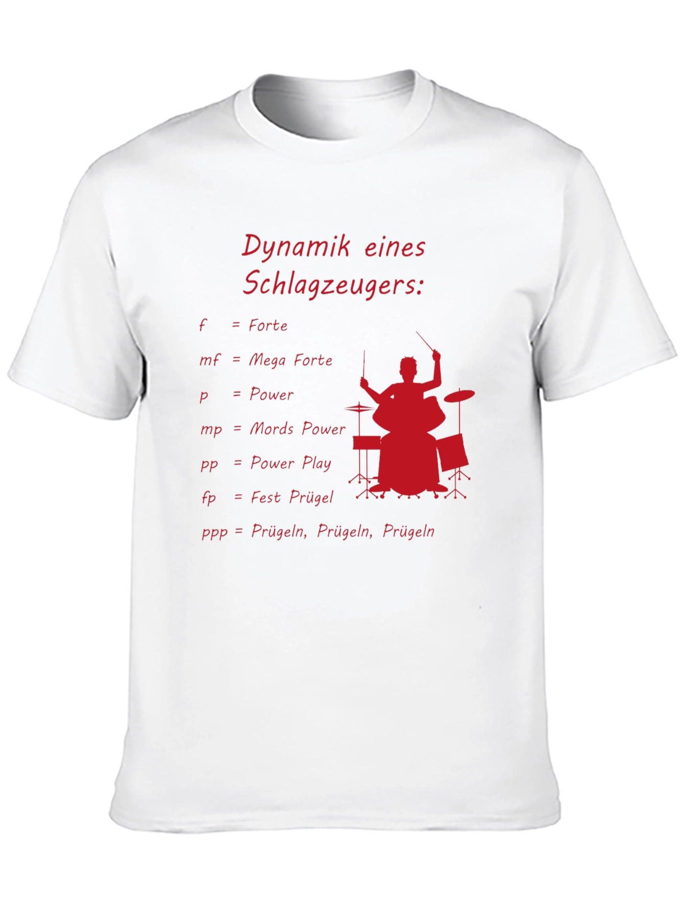 Dynamik eines Schlagzeugers Graphic T-Shirt