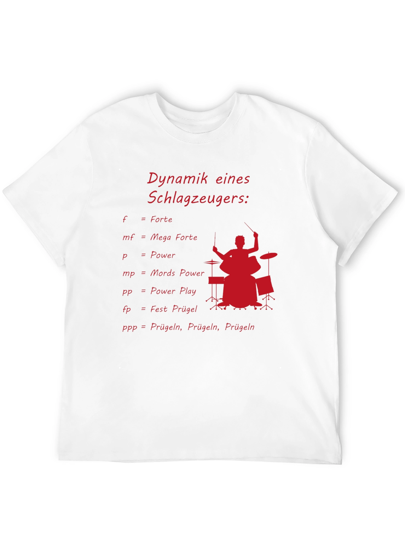 Dynamik eines Schlagzeugers Graphic T-Shirt