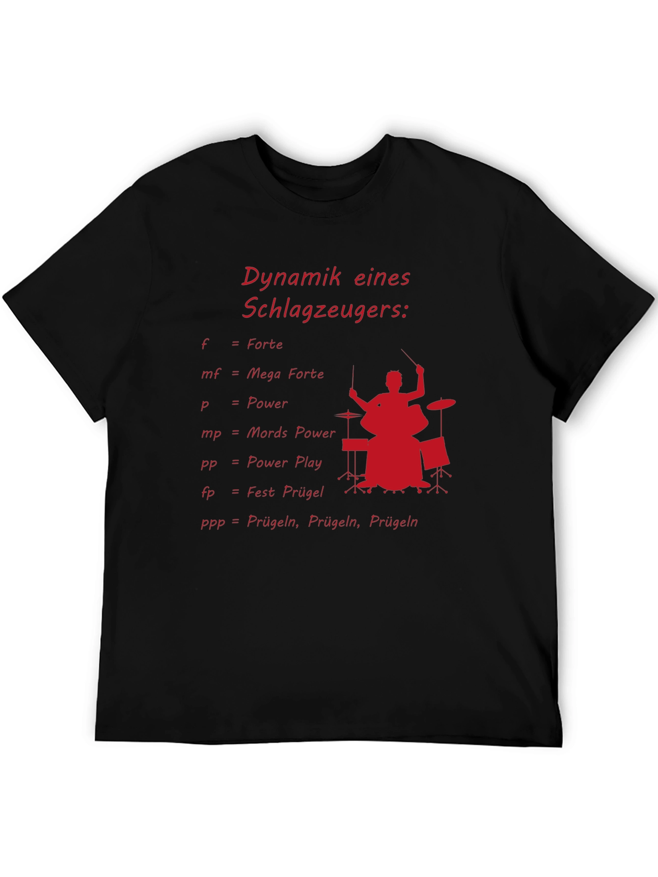 Dynamik eines Schlagzeugers Graphic T-Shirt