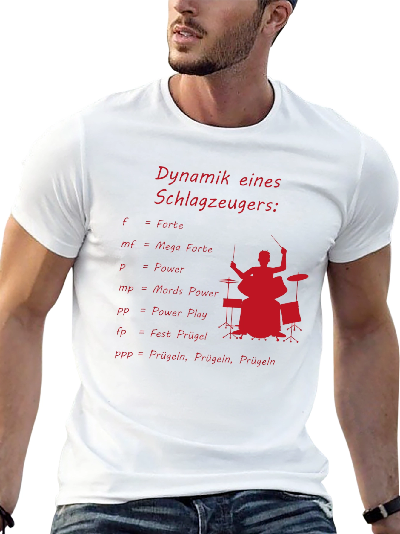 Dynamik eines Schlagzeugers Graphic T-Shirt