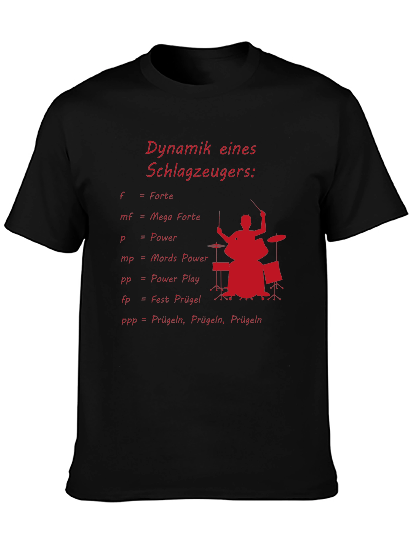 Dynamik eines Schlagzeugers Graphic T-Shirt
