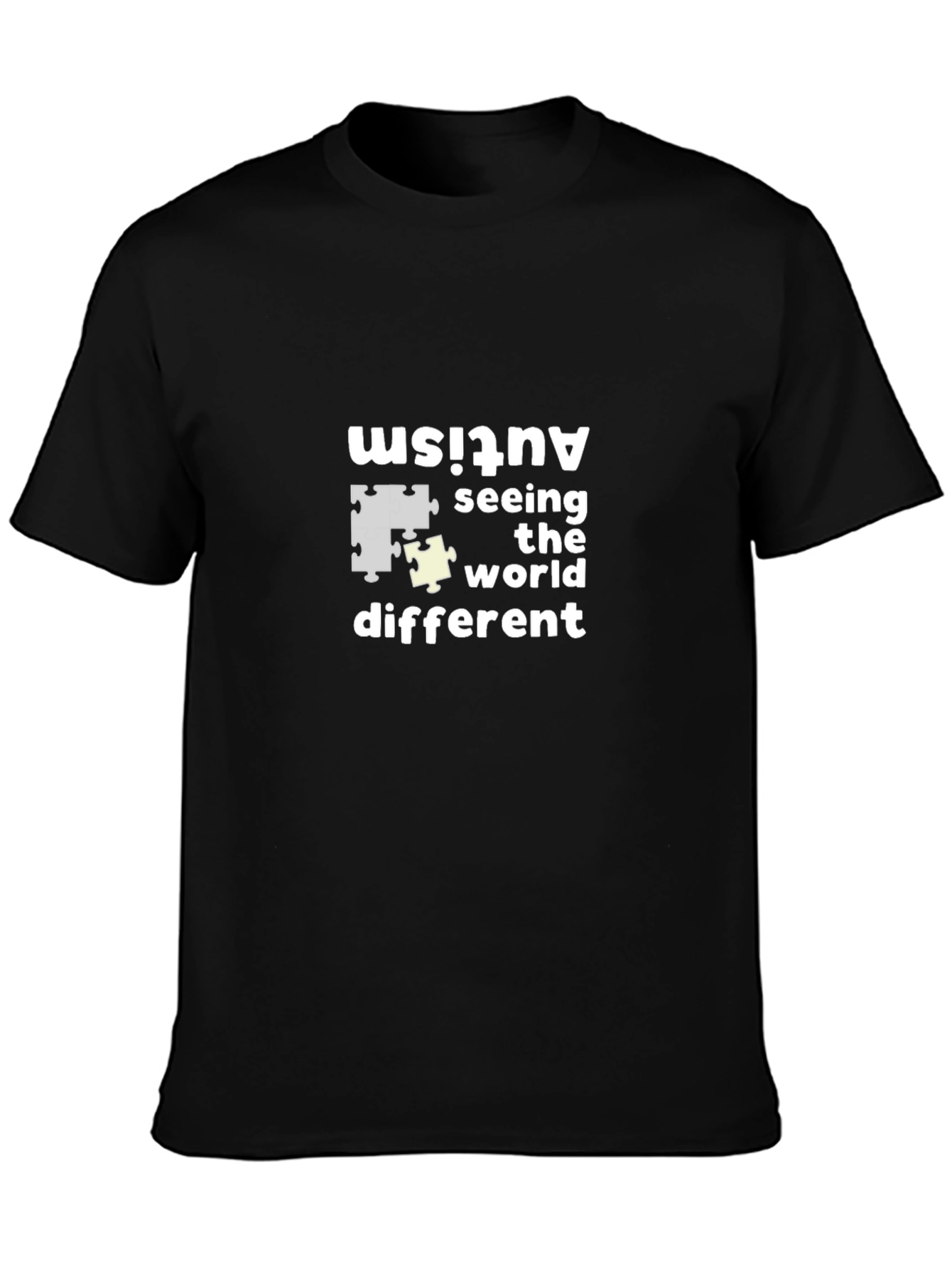 Autism Awareness T-Shirt - Seeing the World Different