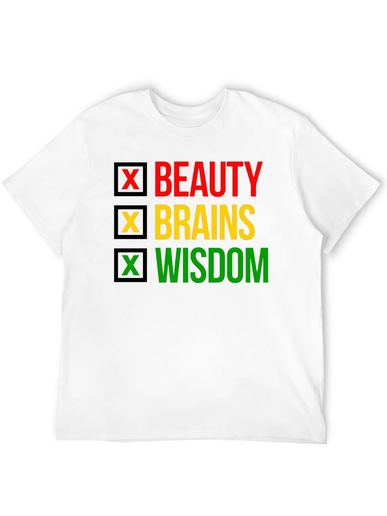 Beauty Brains Wisdom T-Shirt