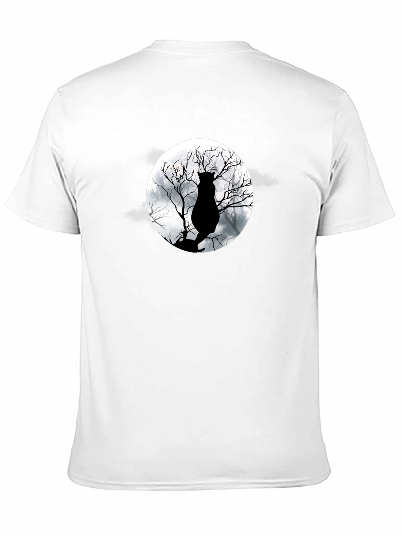 Black Cat Moon T-Shirt