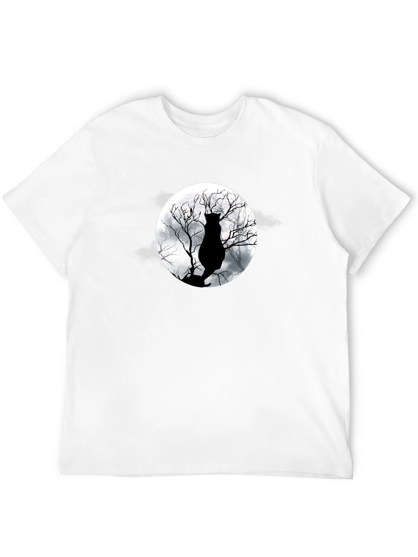 Black Cat Moon T-Shirt