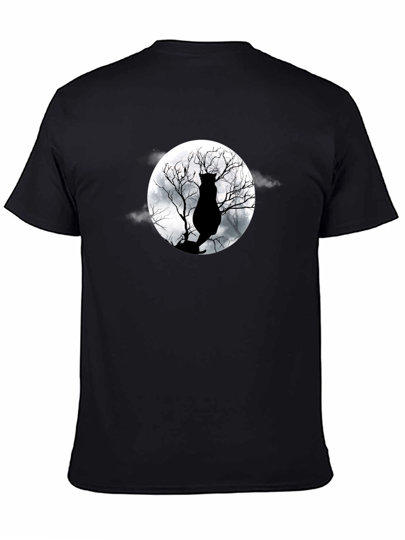 Black Cat Moon T-Shirt
