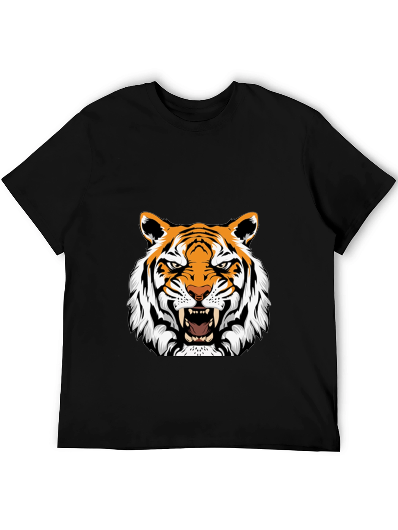 Bold Tiger Graphic Tee - Fierce & Stylish