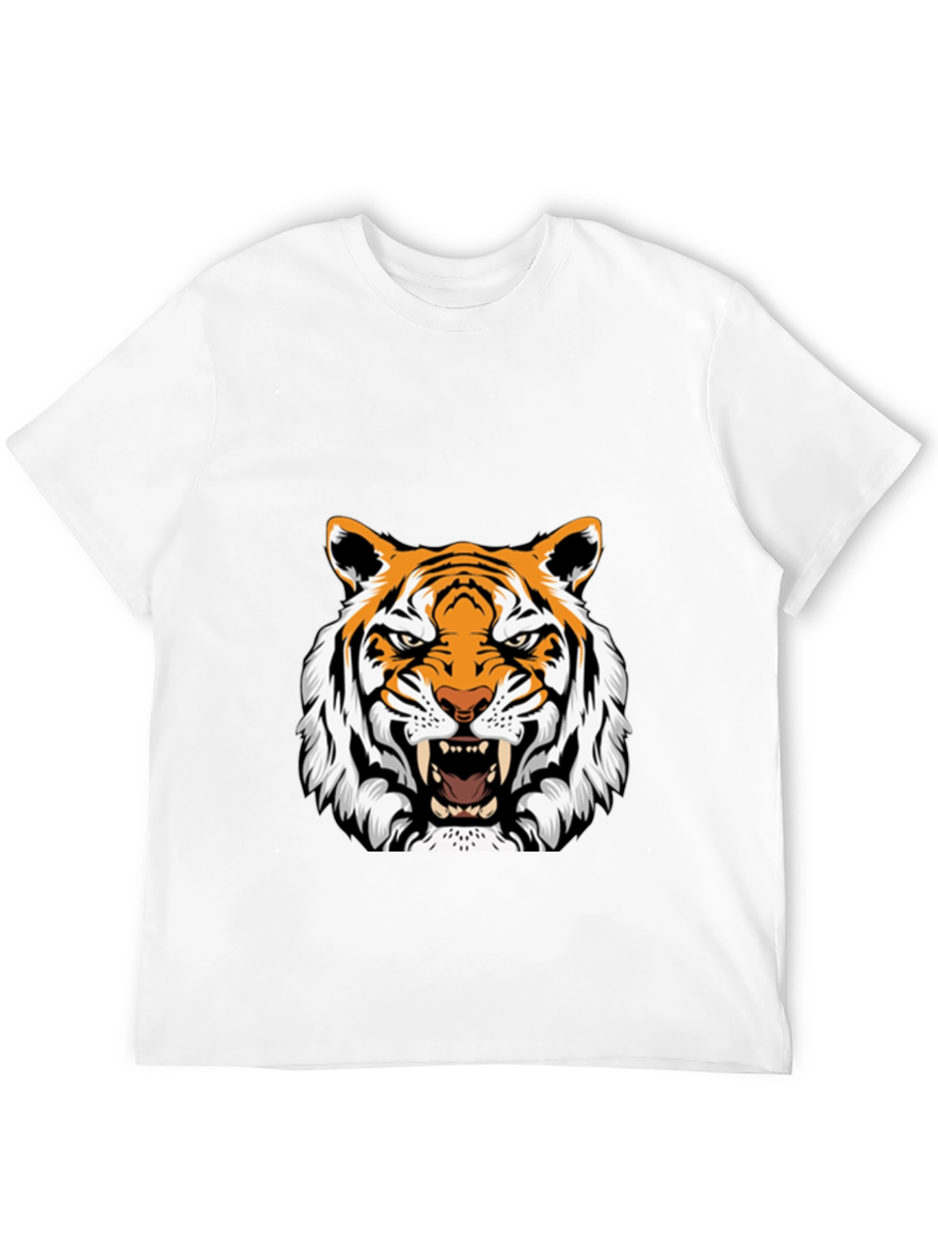 Bold Tiger Graphic Tee - Fierce & Stylish