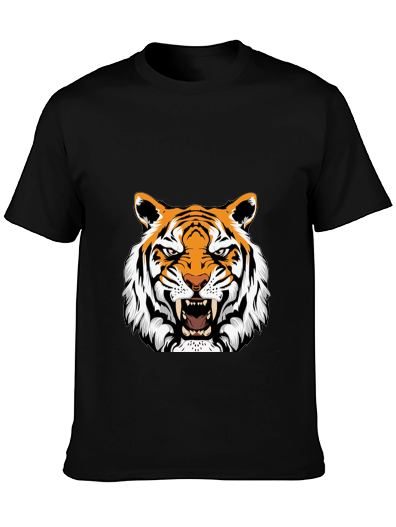 Bold Tiger Graphic Tee - Fierce & Stylish