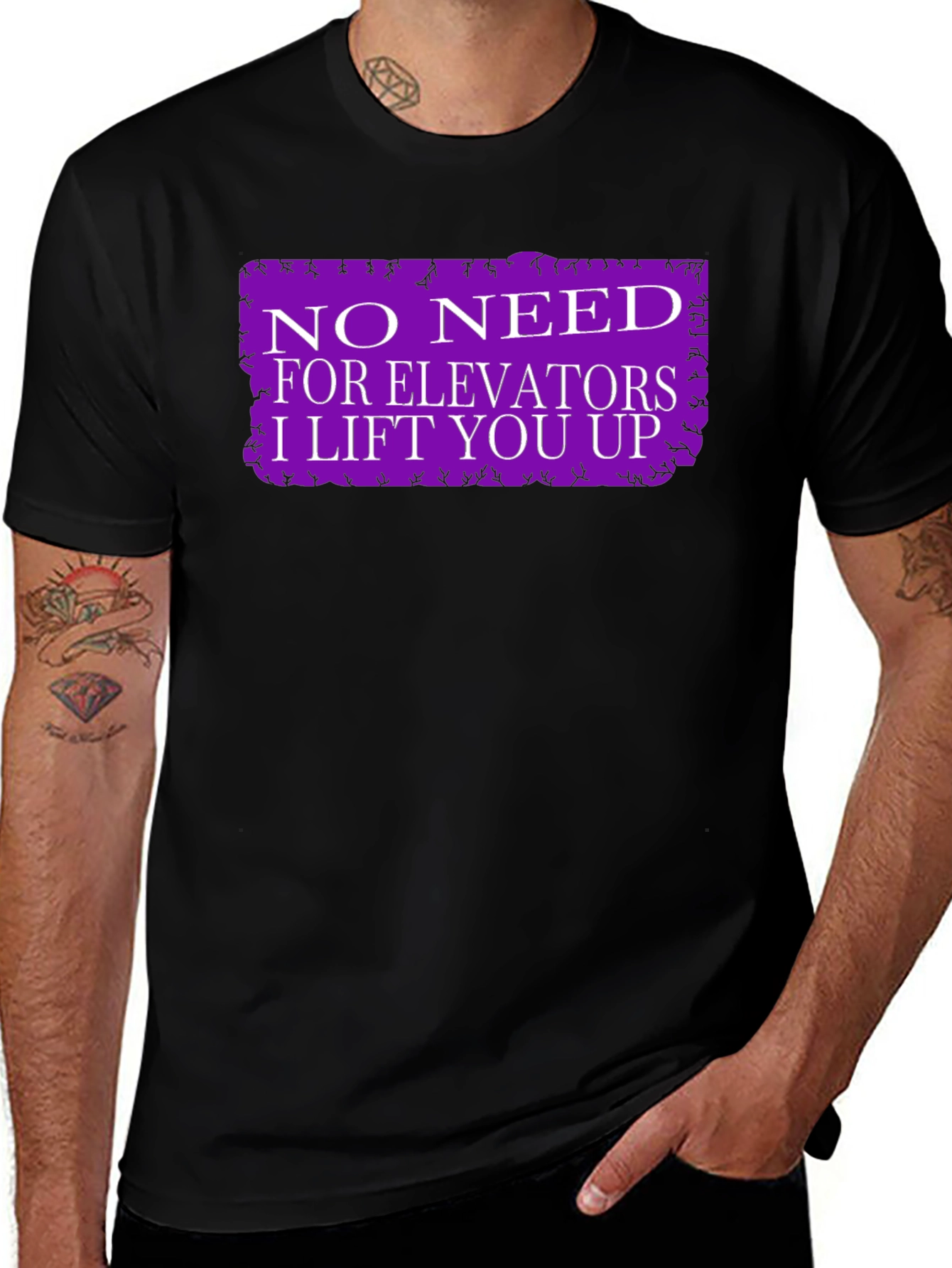 No Need For Elevators Graphic Tee
