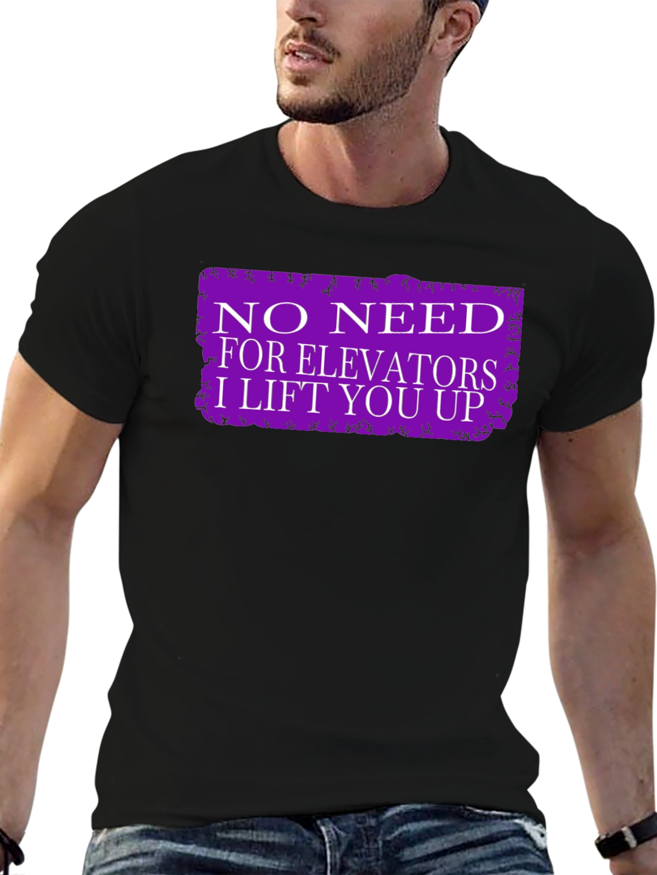 No Need For Elevators Graphic Tee