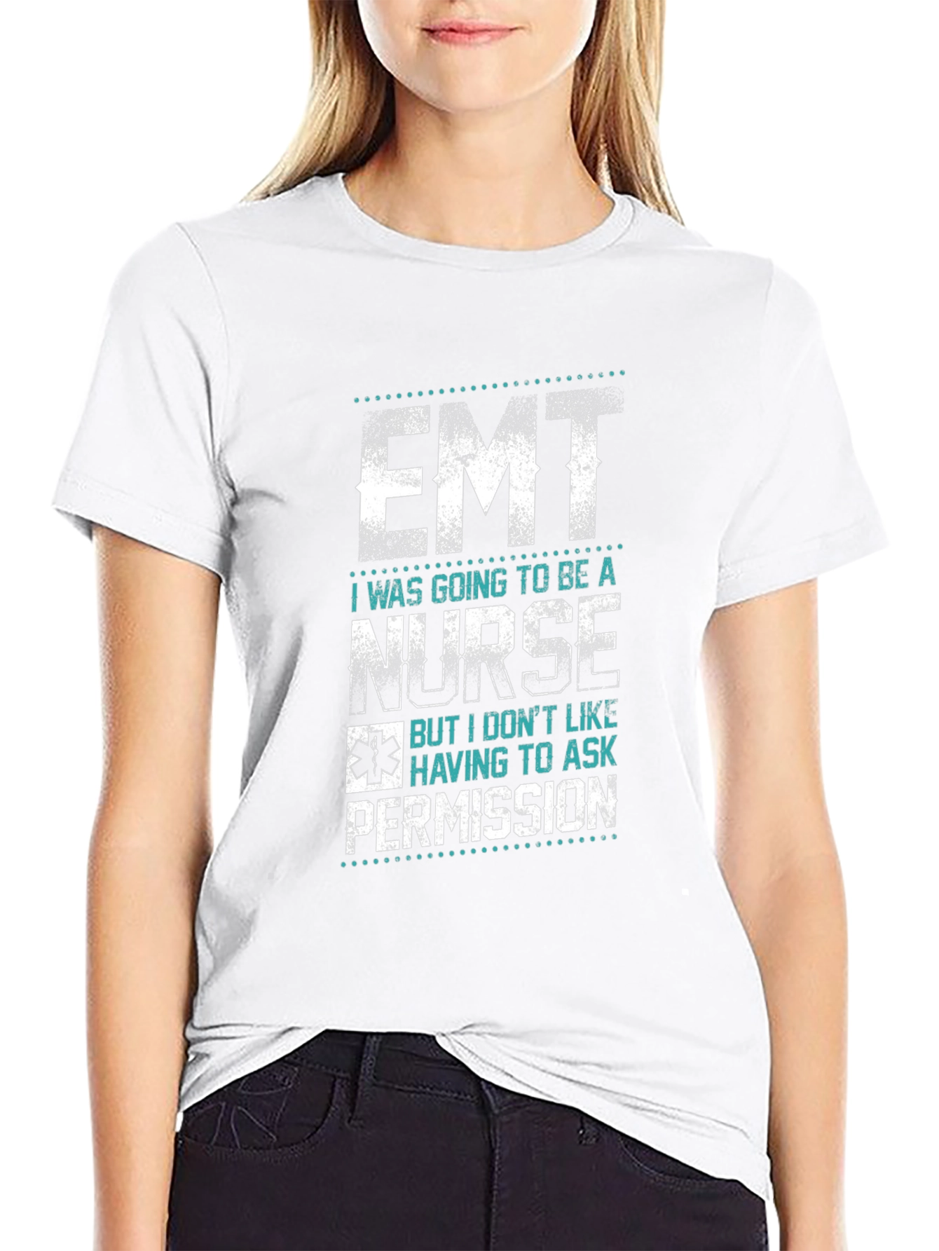 EMT Nurse Funny Graphic T-Shirt