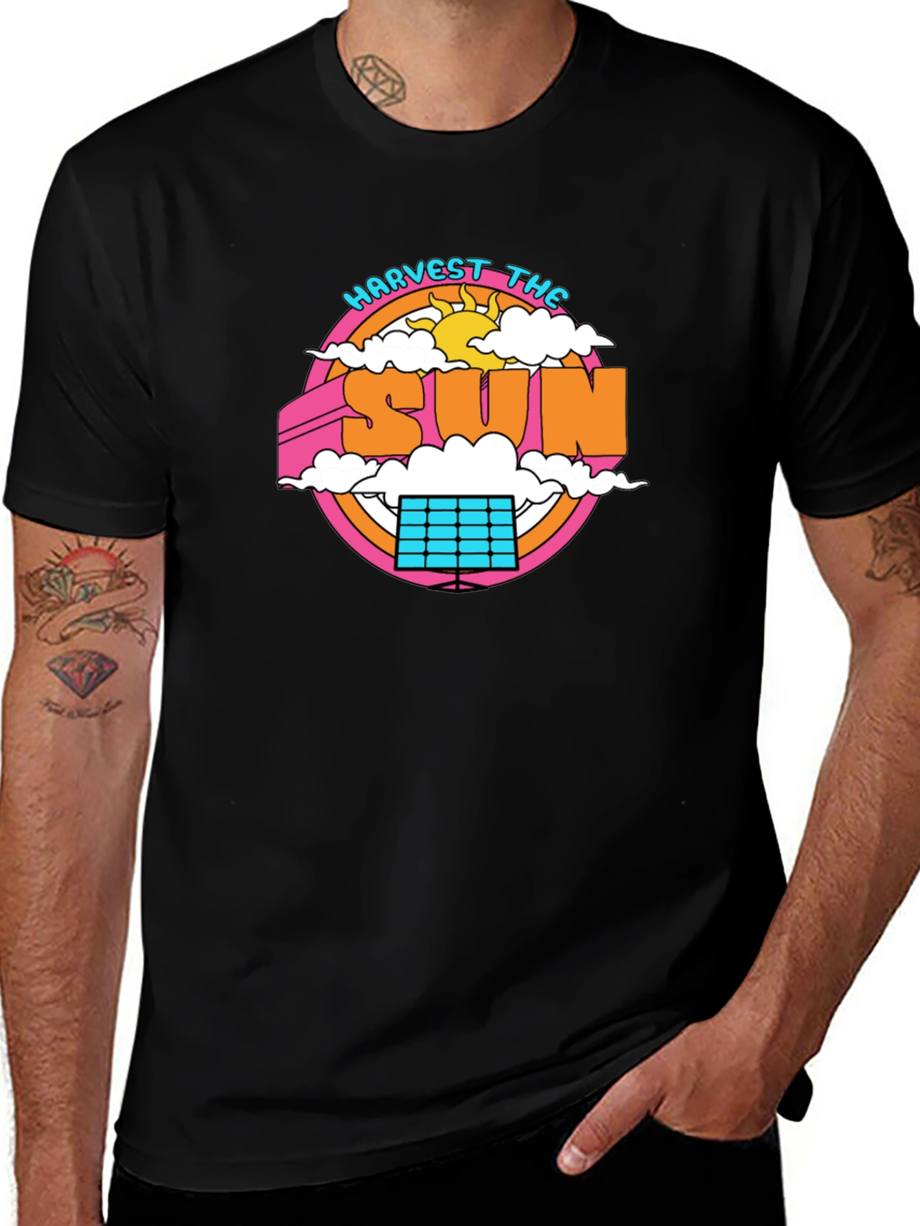 Harvest The Sun Graphic T-Shirt