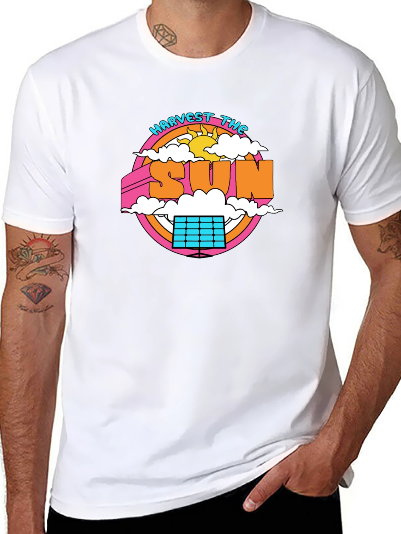 Harvest The Sun Graphic T-Shirt