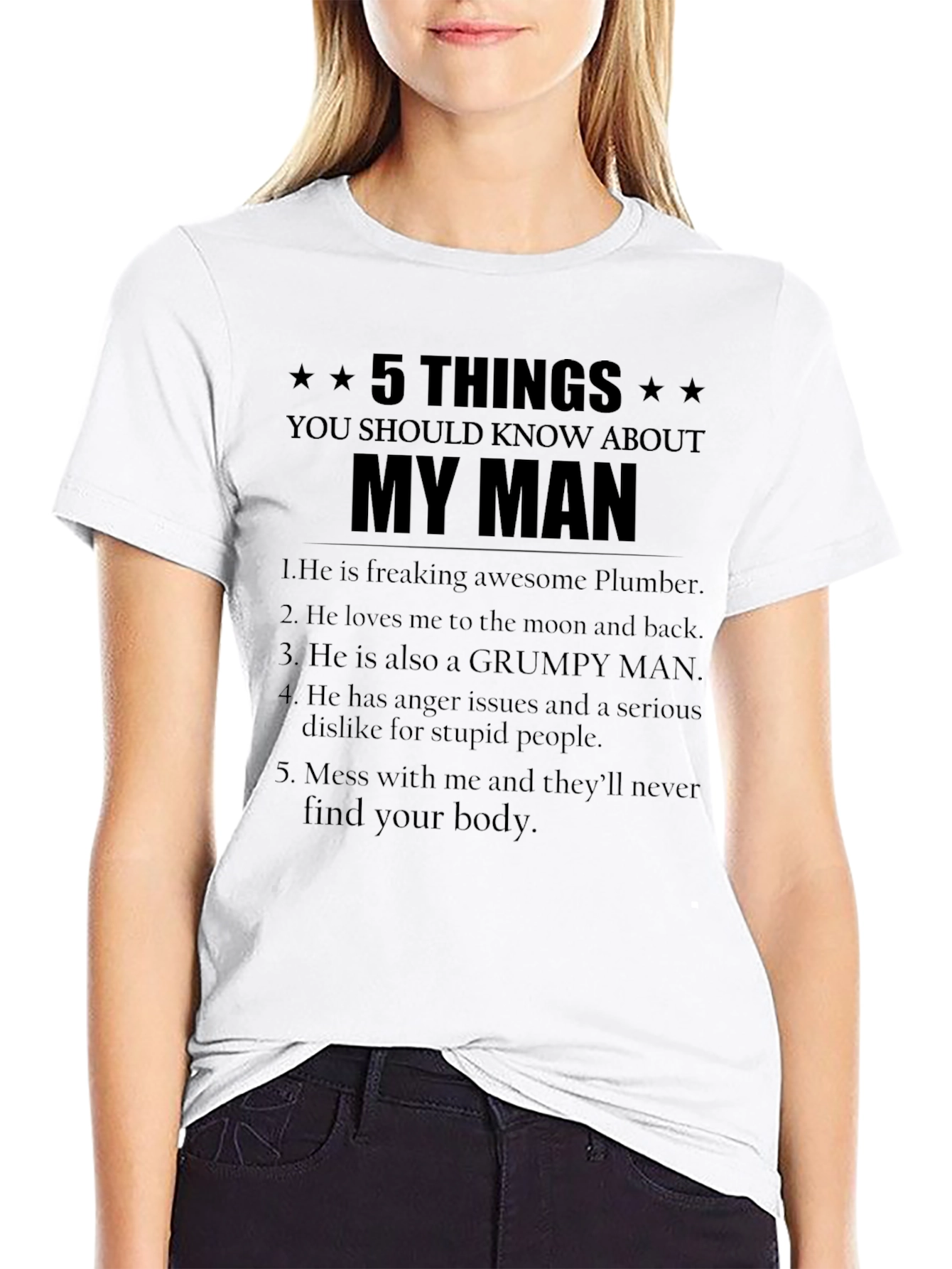 5 Things You Should Know About My Man T-Shirt