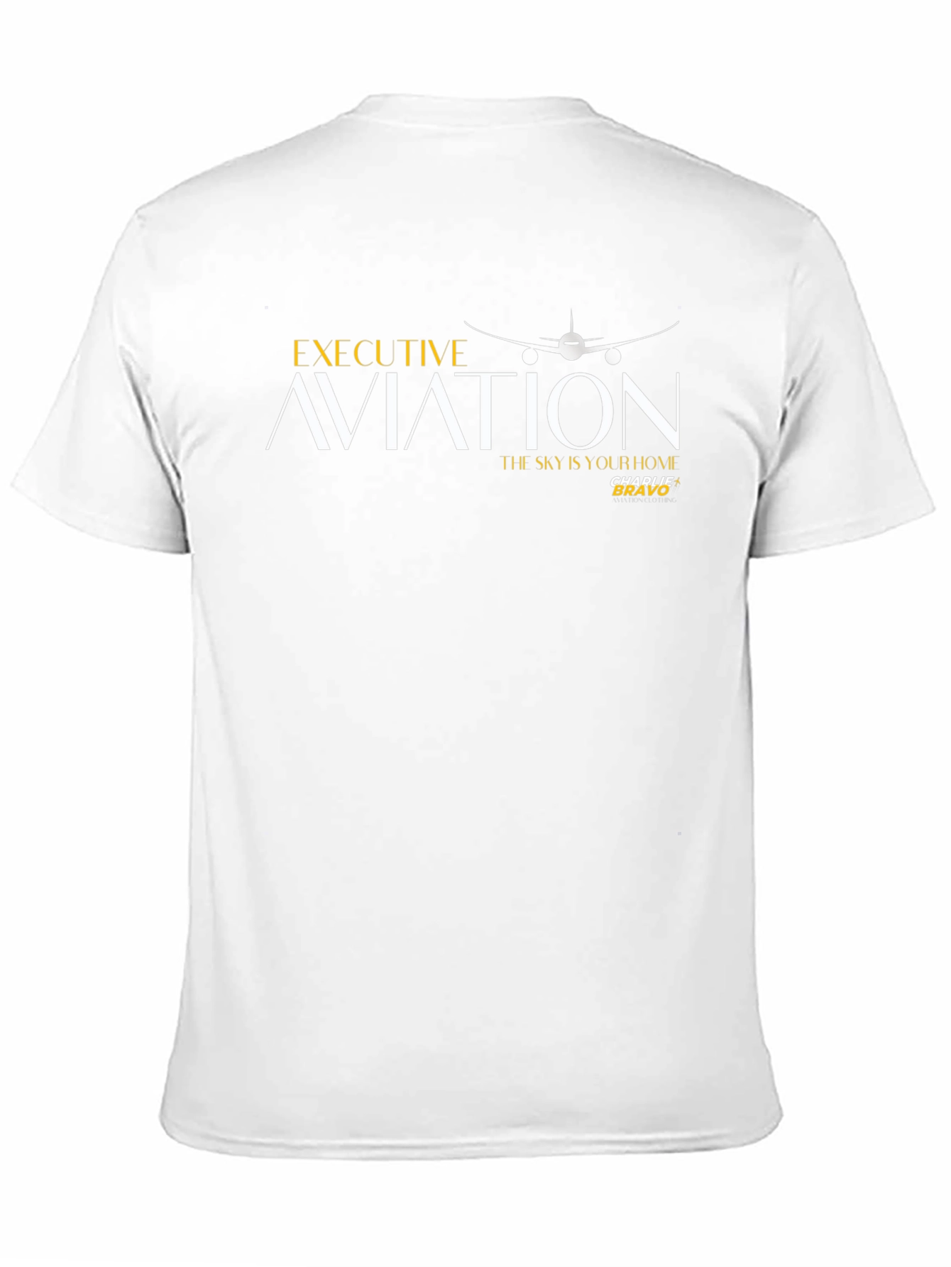 Executive Aviation Graphic Tee - Premium Quality Cotton