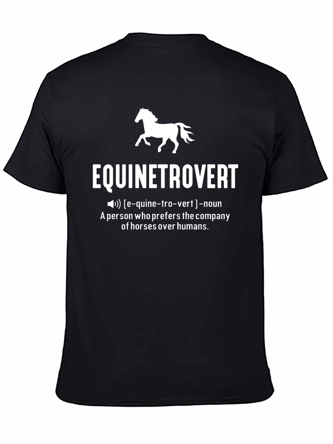 Equinetrovert Horse Lover T-Shirt