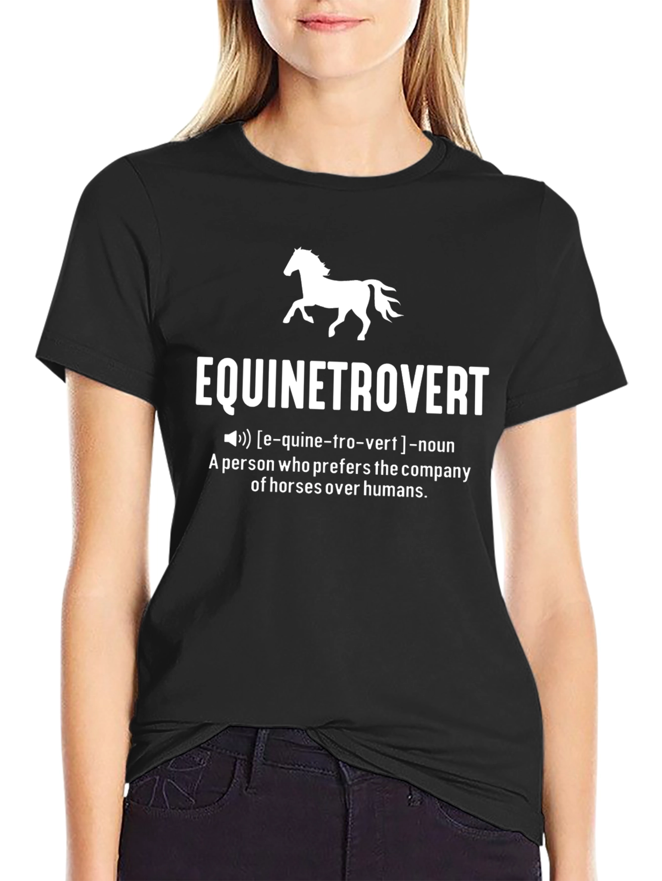 Equinetrovert Horse Lover T-Shirt