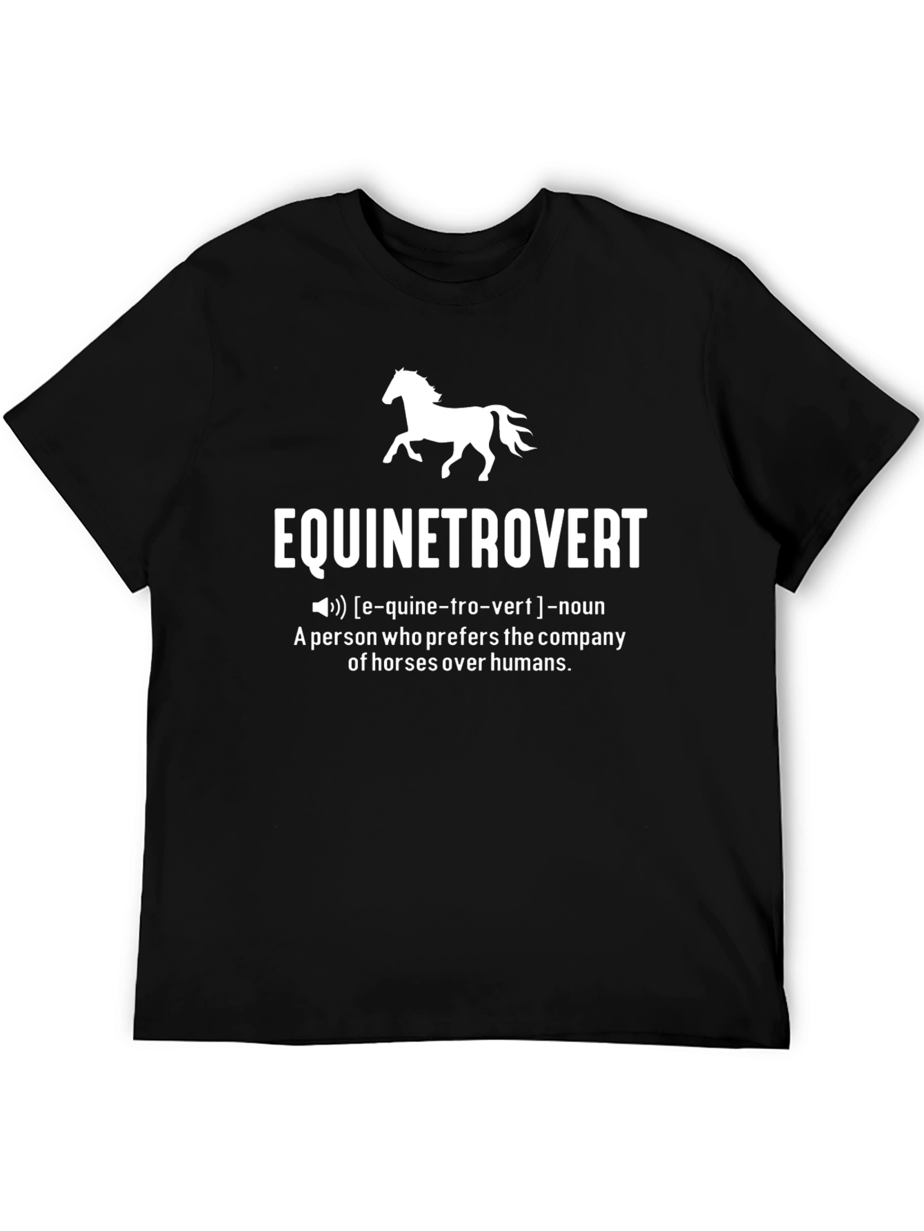 Equinetrovert Horse Lover T-Shirt