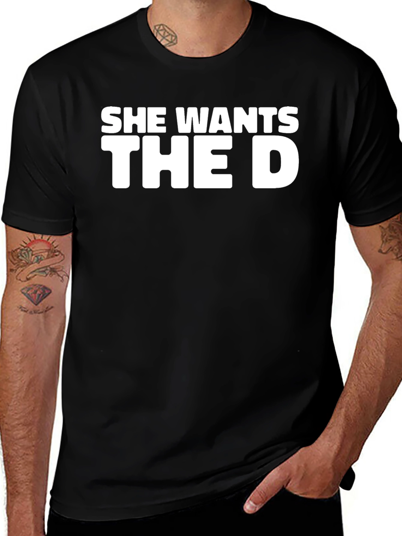 She Wants The D Graphic Novelty T-Shirt