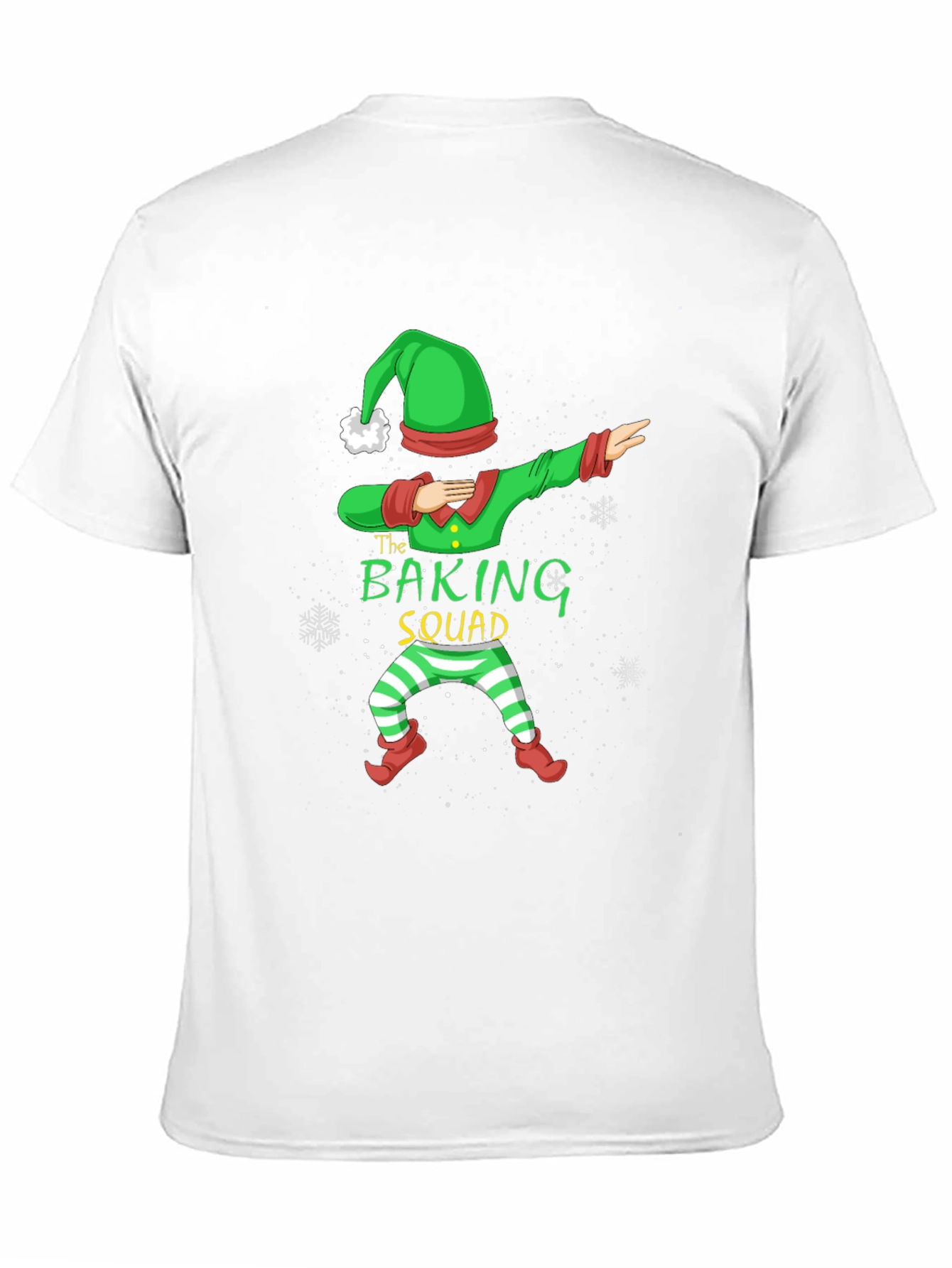 Baking Squad Elf Dab Christmas T-Shirt