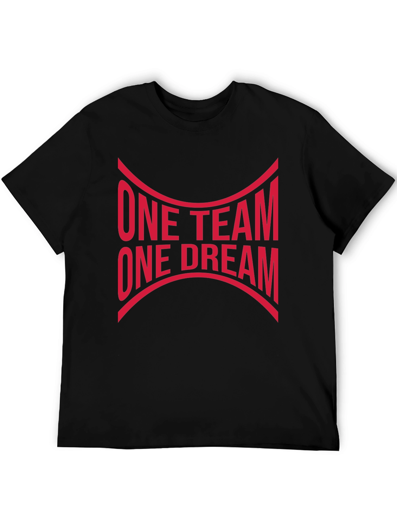 One Team One Dream Graphic Tee - Black