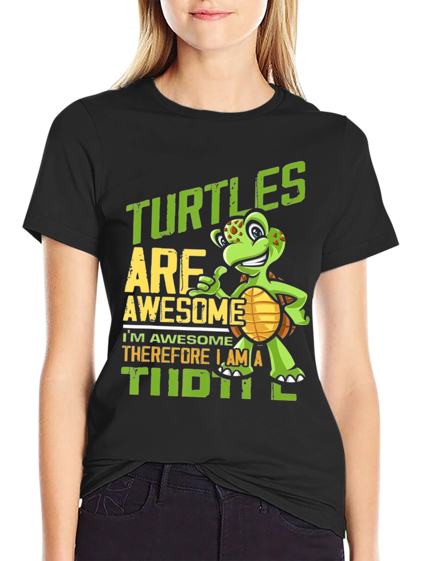 Turtle Awesome Graphic T-Shirt