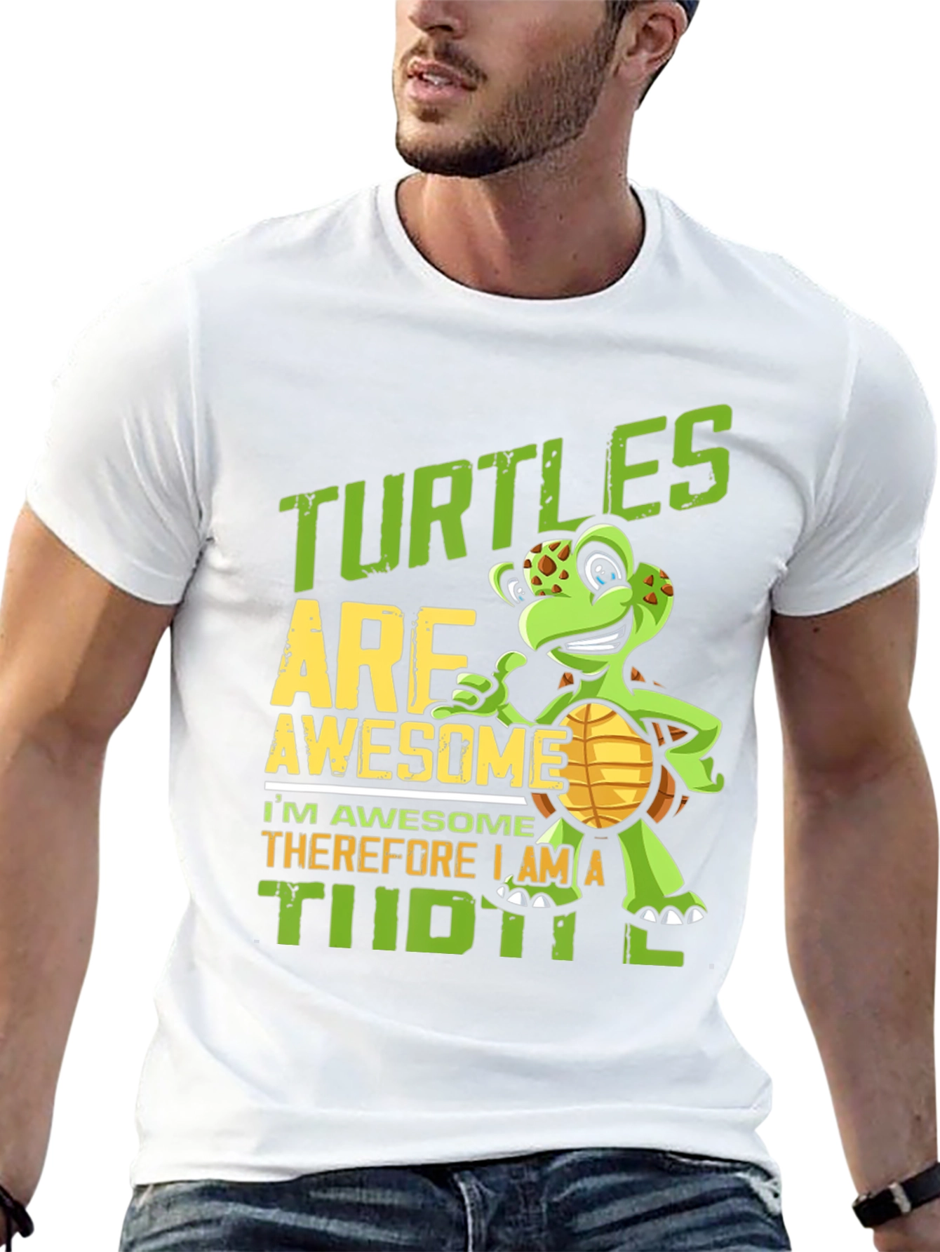 Turtle Awesome Graphic T-Shirt