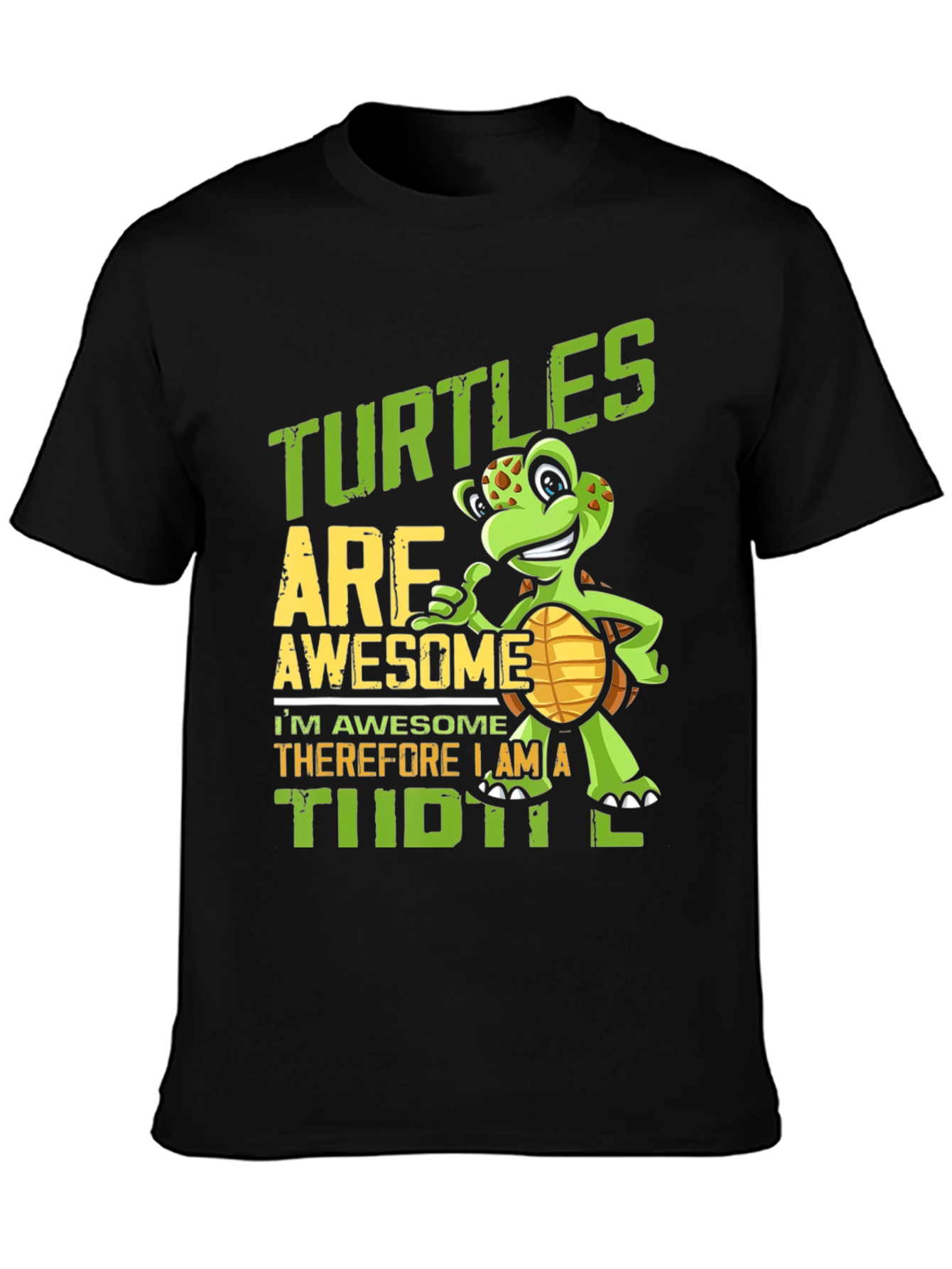 Turtle Awesome Graphic T-Shirt