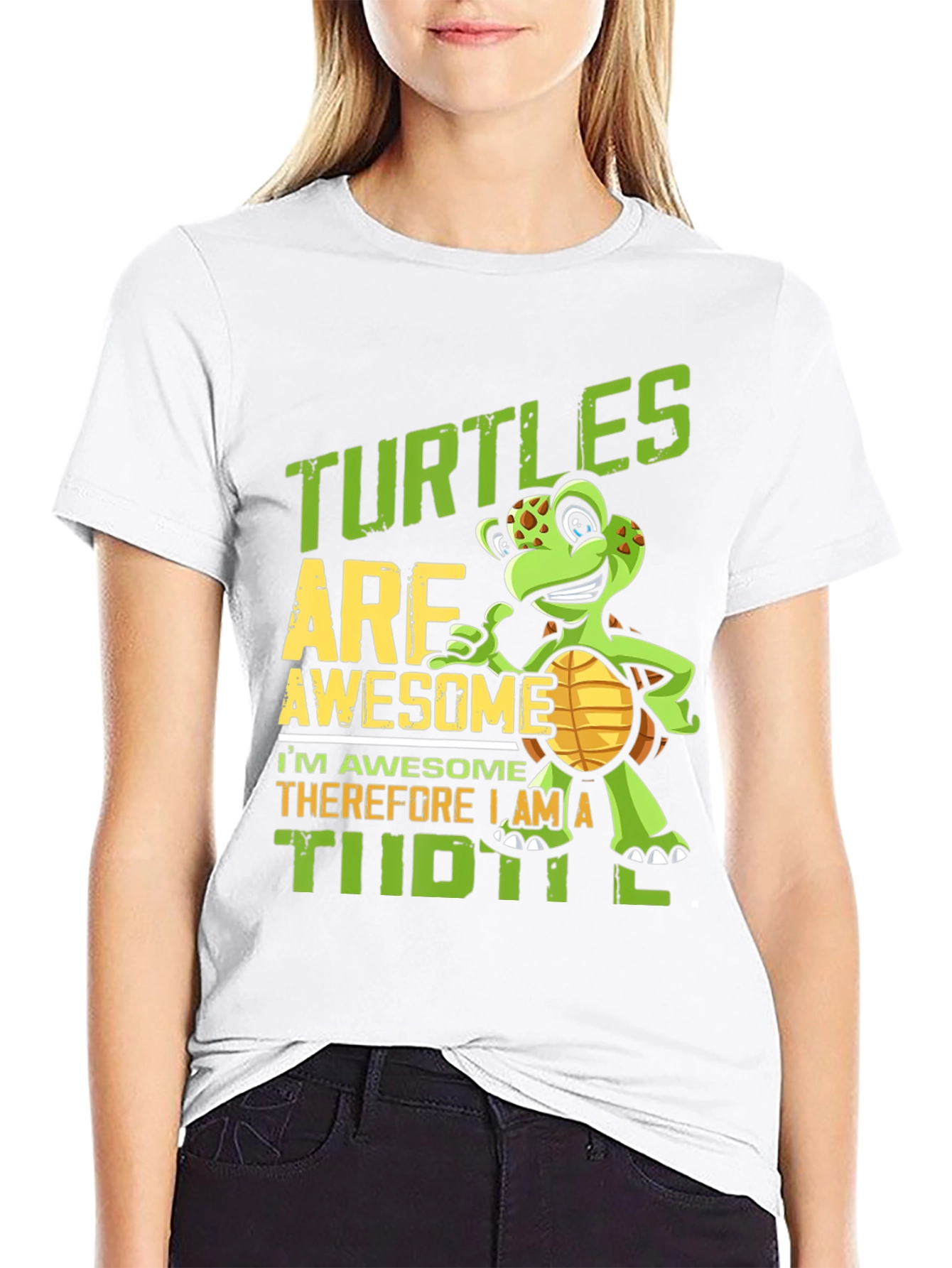 Turtle Awesome Graphic T-Shirt