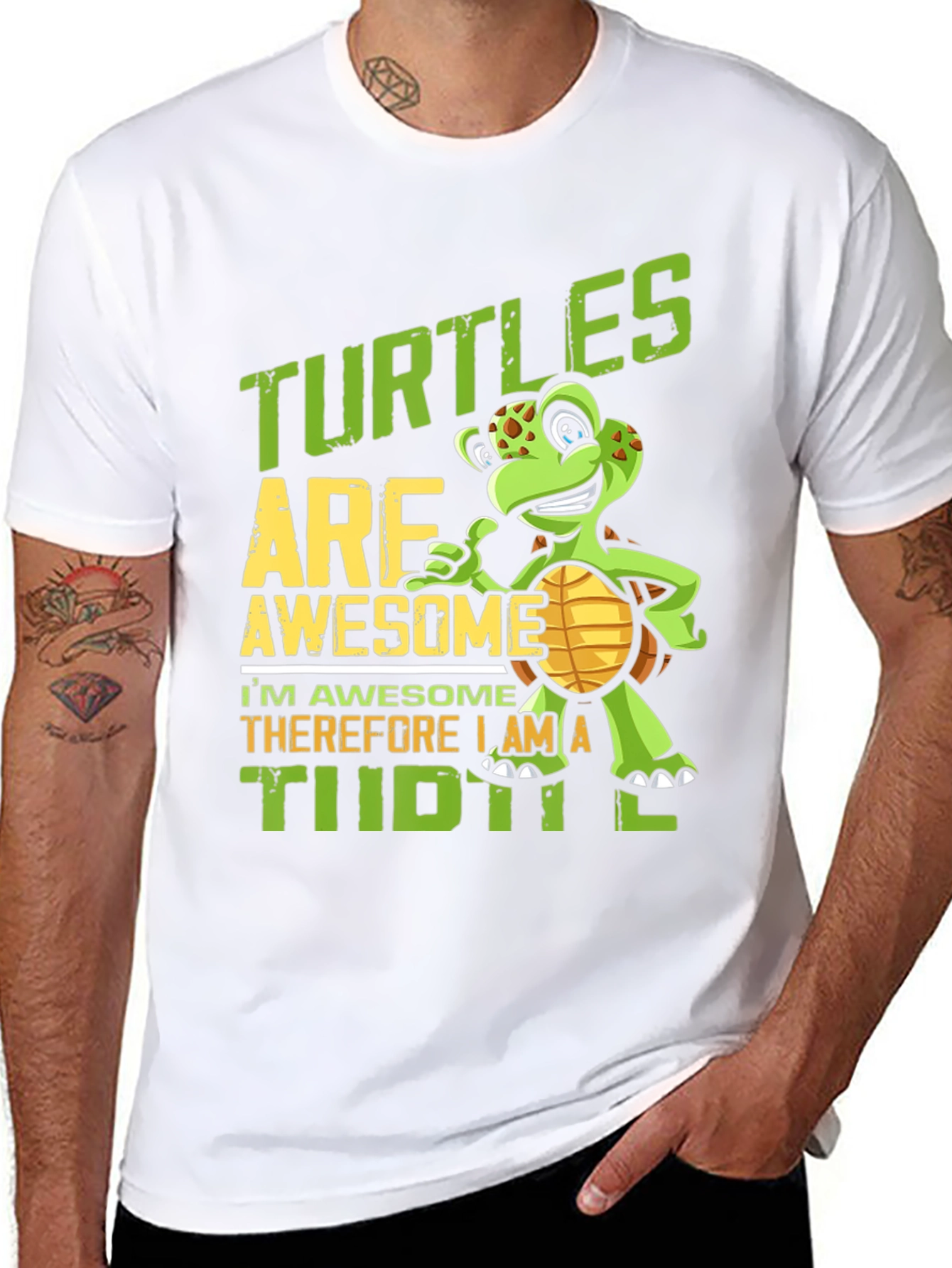 Turtle Awesome Graphic T-Shirt