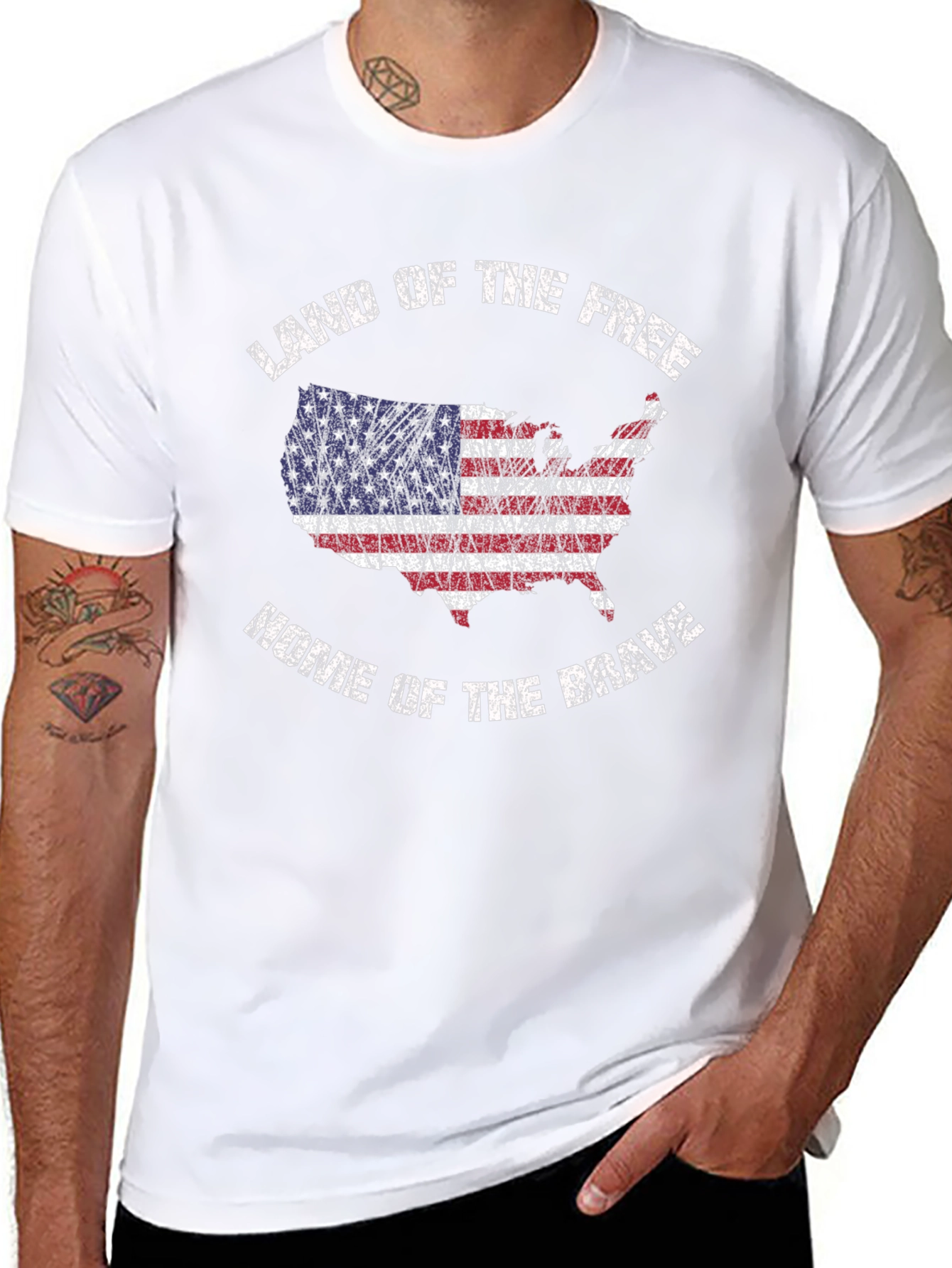 Land of the Free Graphic Tee