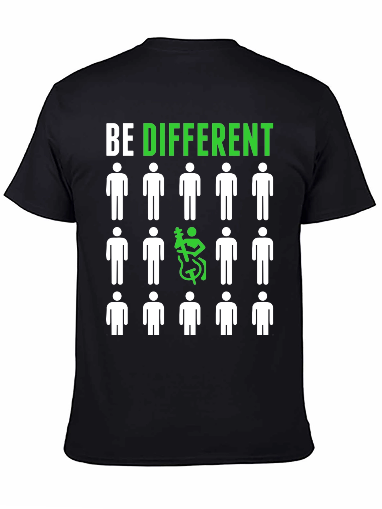 Be Different Graphic Tee - Stand Out T-Shirt