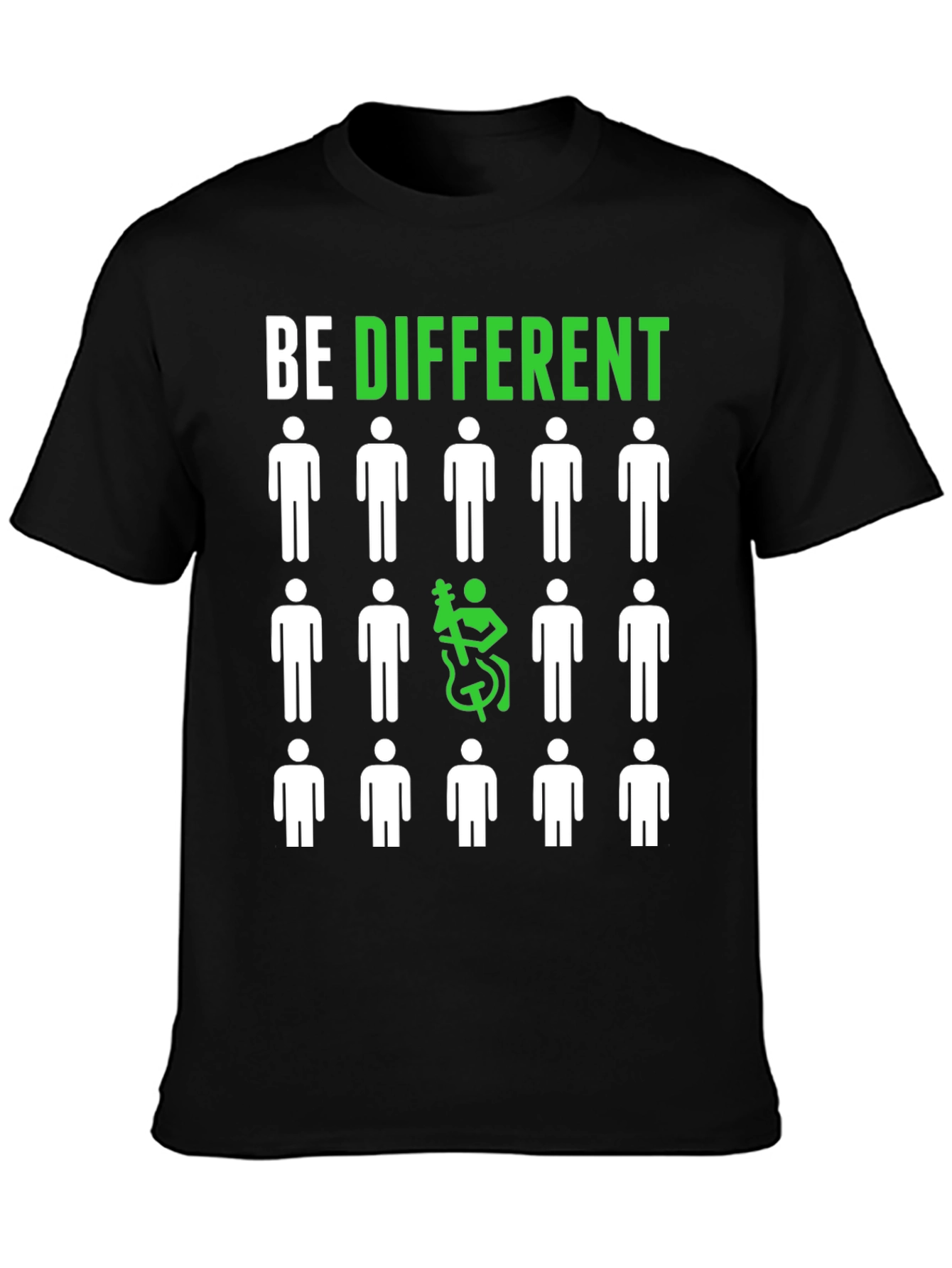 Be Different Graphic Tee - Stand Out T-Shirt