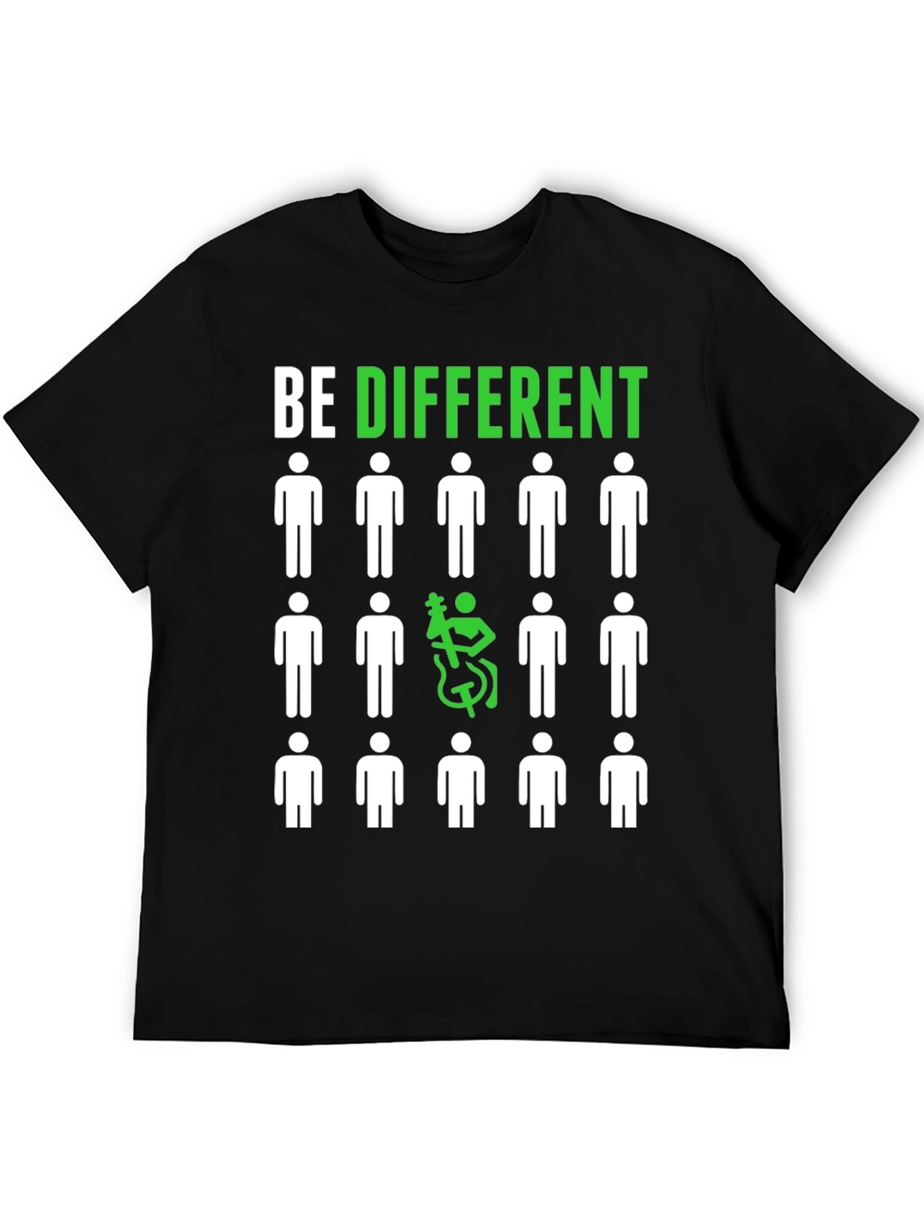 Be Different Graphic Tee - Stand Out T-Shirt