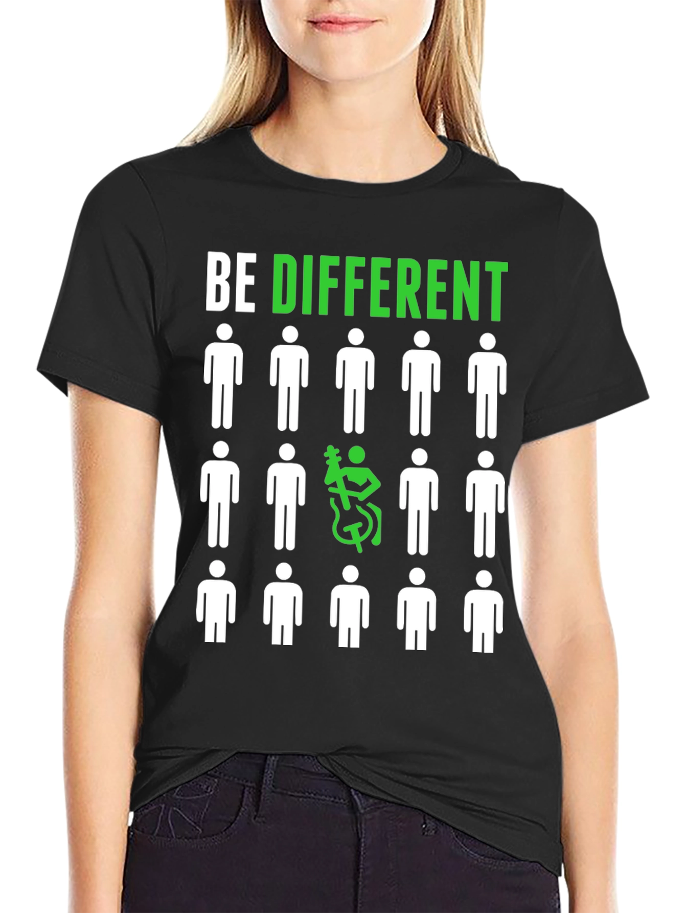 Be Different Graphic Tee - Stand Out T-Shirt
