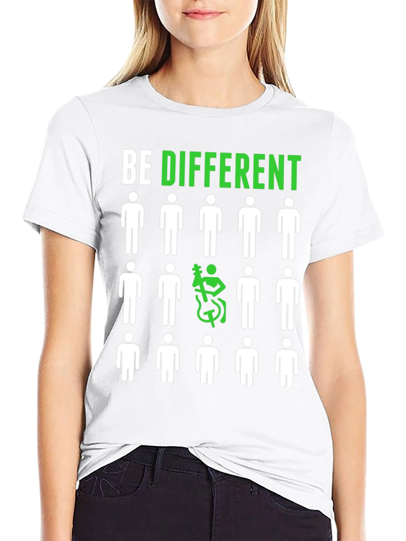 Be Different Graphic Tee - Stand Out T-Shirt