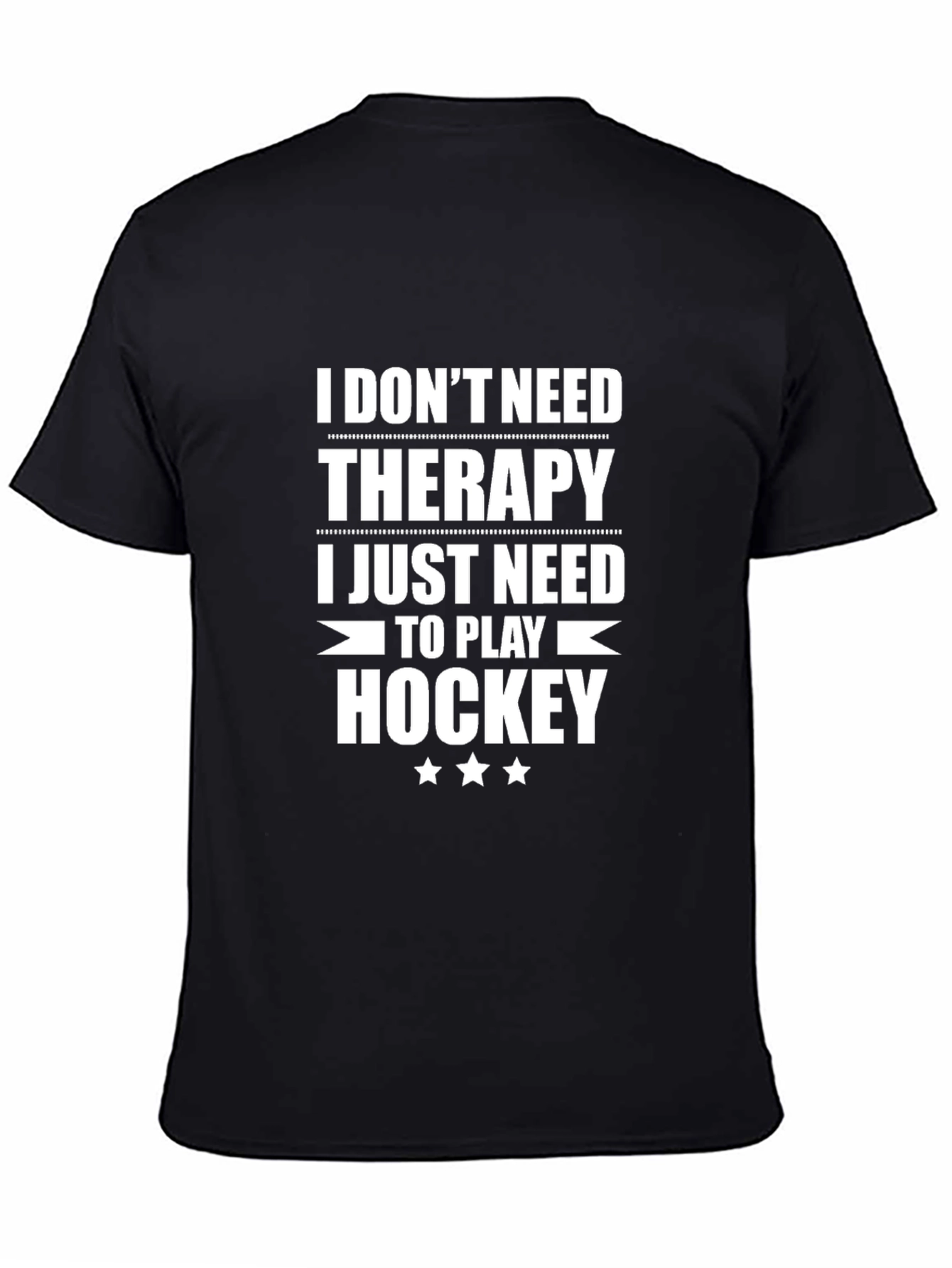 Hockey Therapy T-Shirt - Funny Player Gift