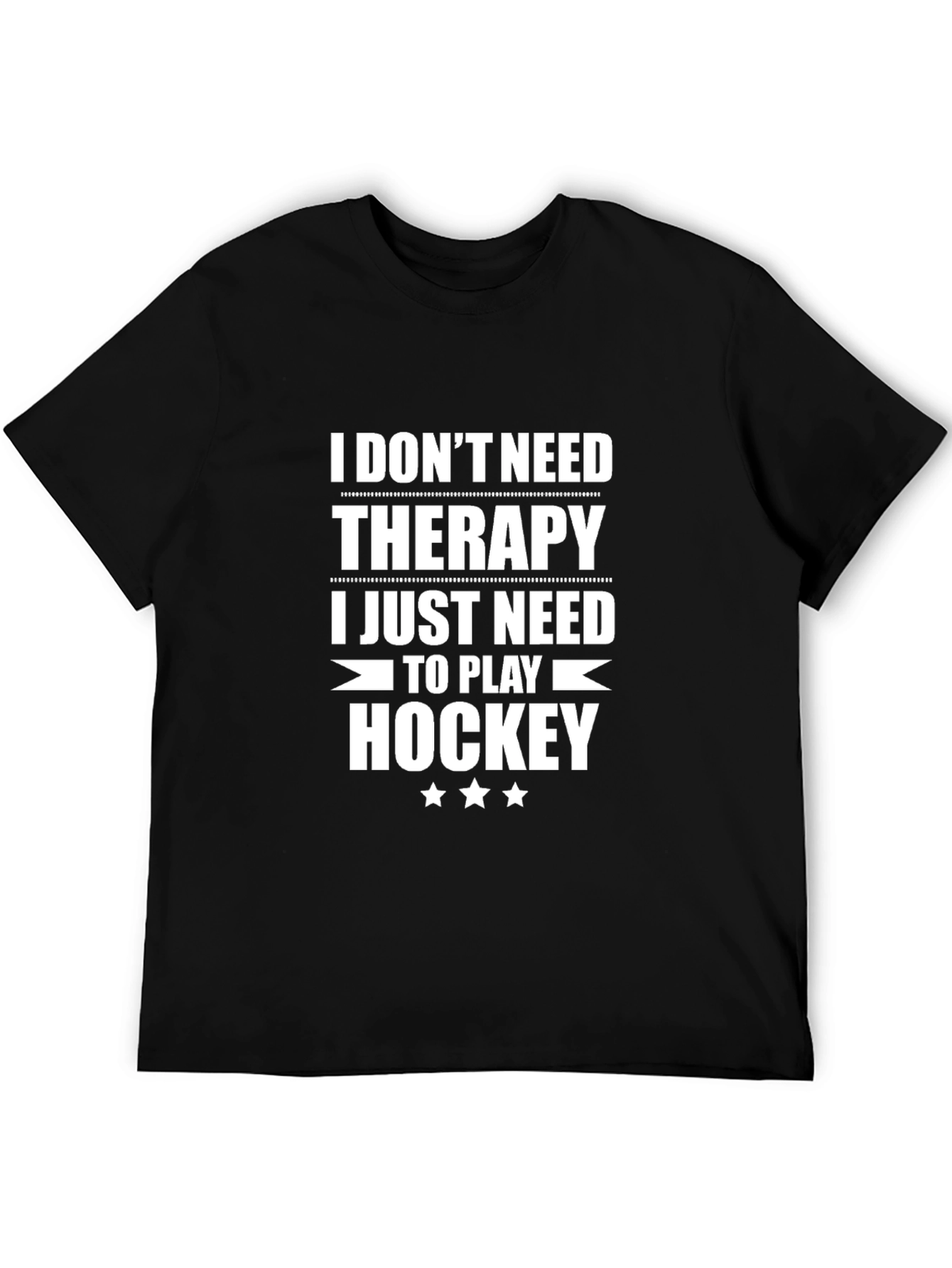 Hockey Therapy T-Shirt - Funny Player Gift